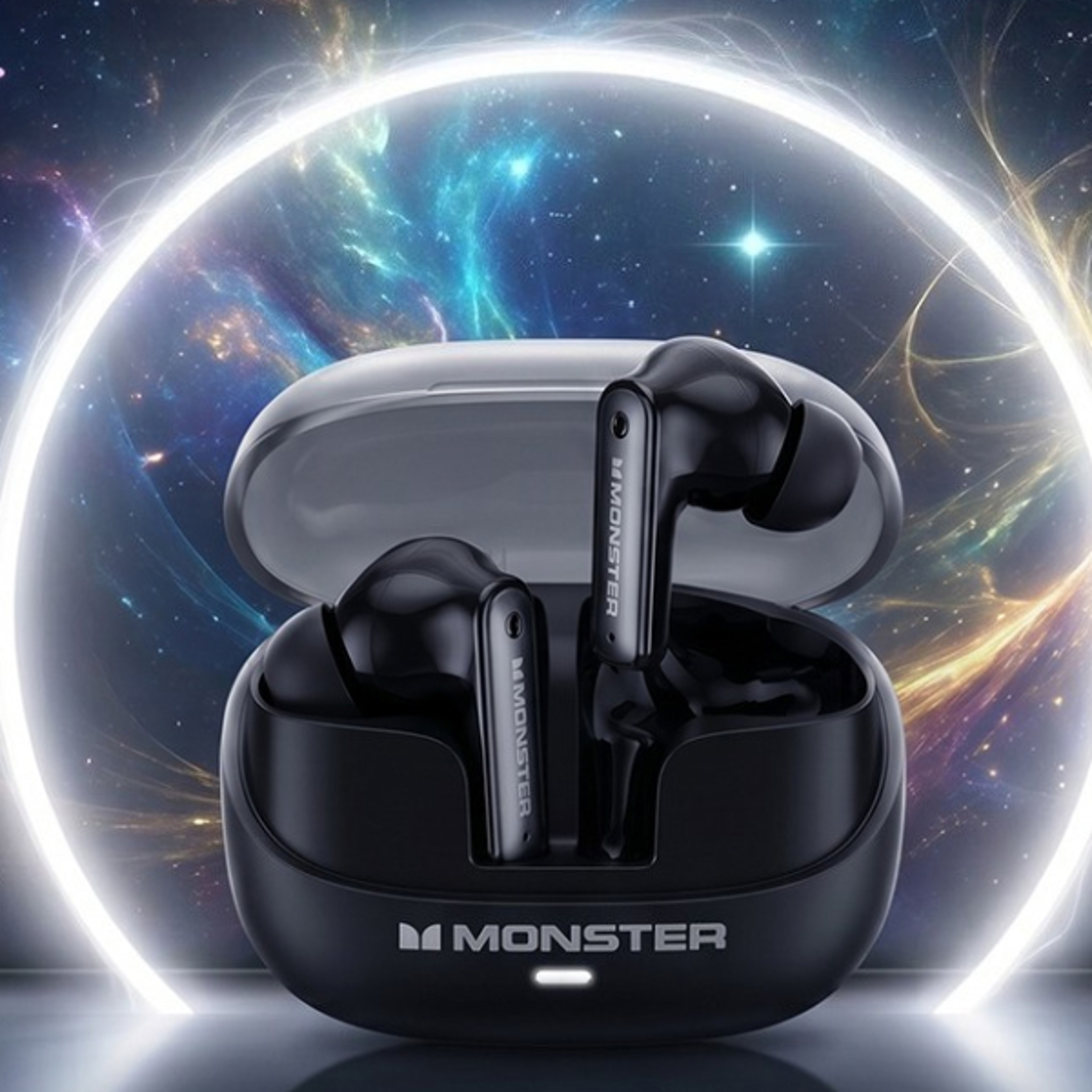 anc wireless earbuds with bluetooth , deep bass & sport fit