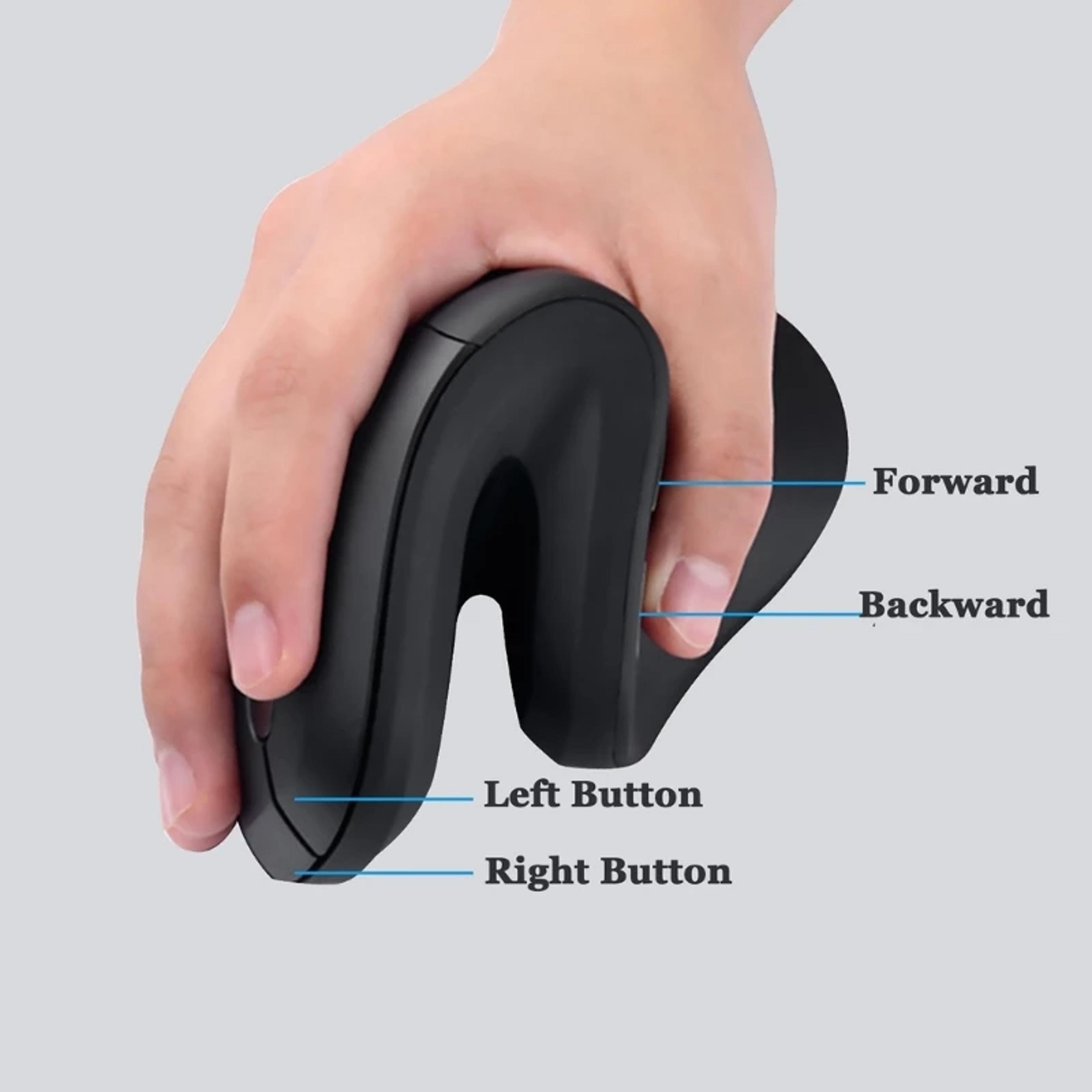 Vertical Mouse Wireless Ergonomic Silent Mouse With Adjustable DPI For Laptop  Desktop 1
