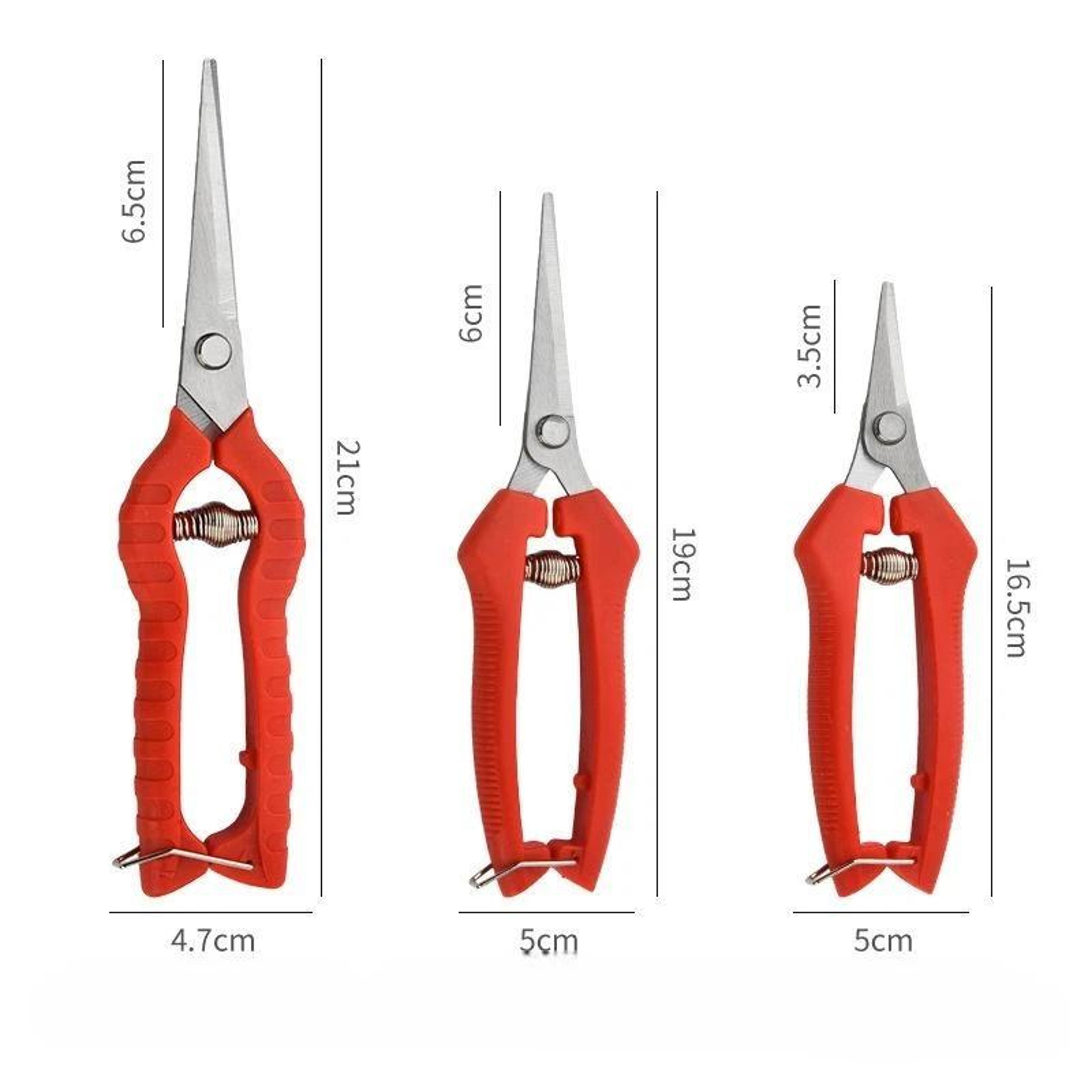 Precision Garden Pruning Shears With Stainless Steel Blades  Comfort Grip Handle 5