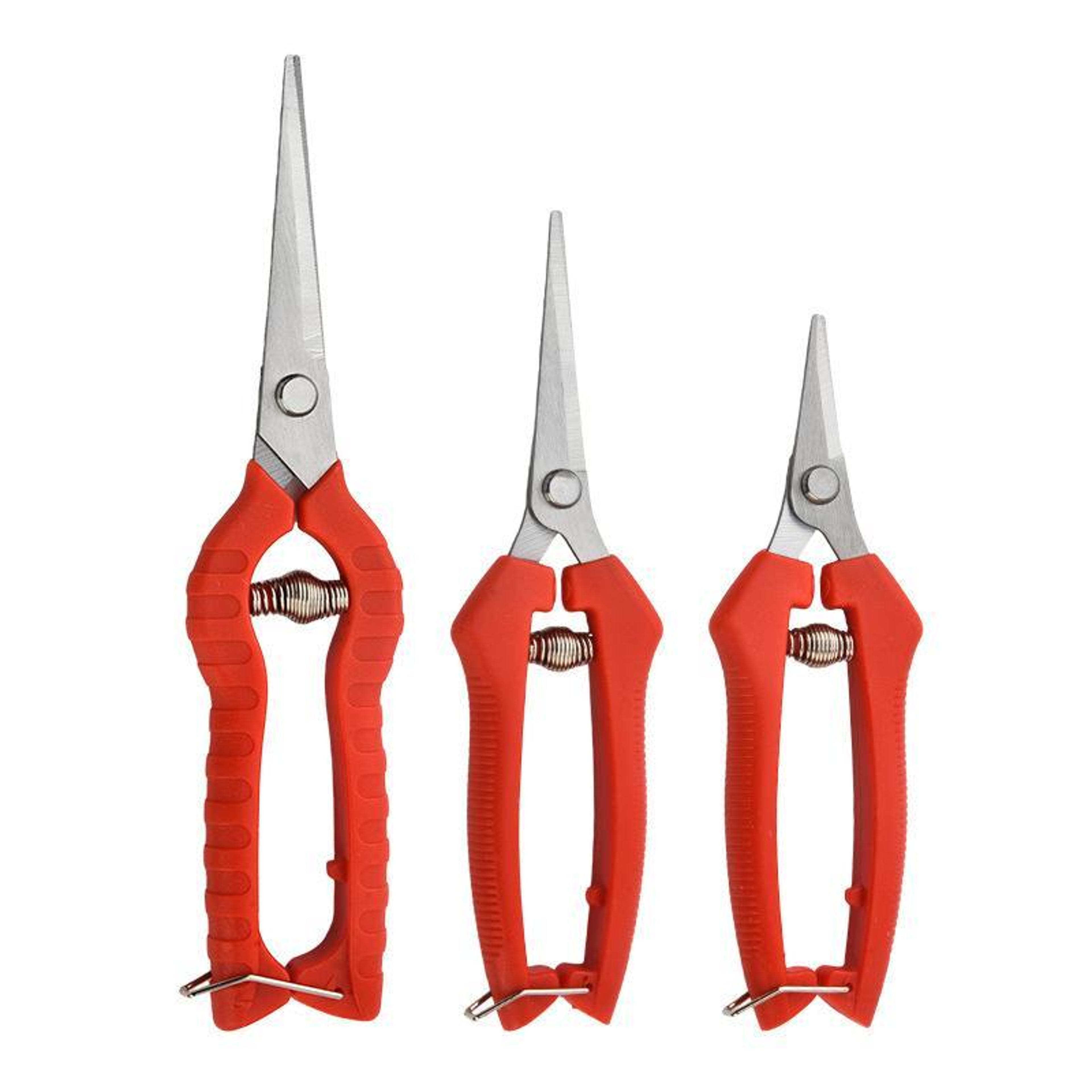 Precision Garden Pruning Shears With Stainless Steel Blades  Comfort Grip Handle 3