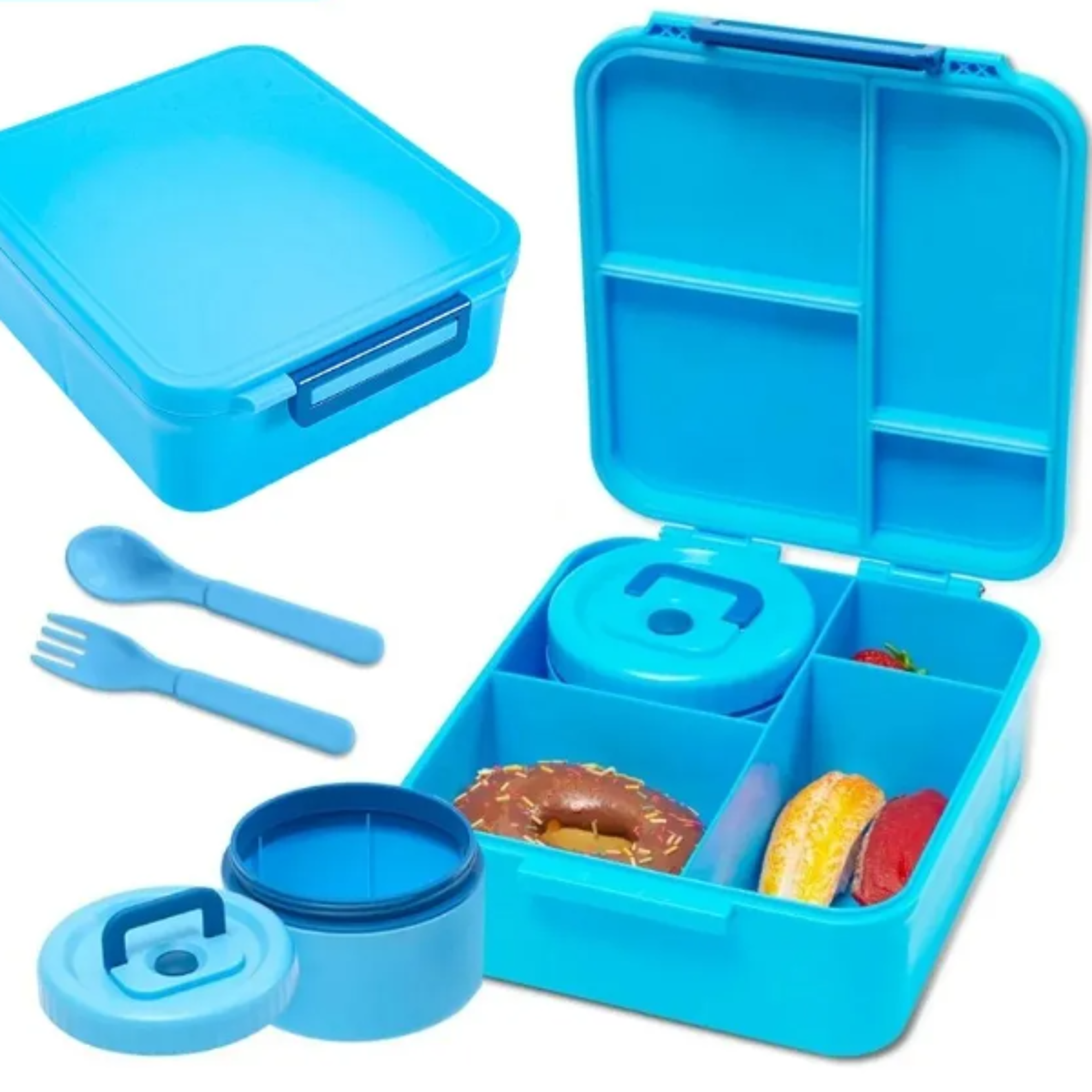 freshkeep bento lunch box with insulated food jar for school, back to school backpack essentials