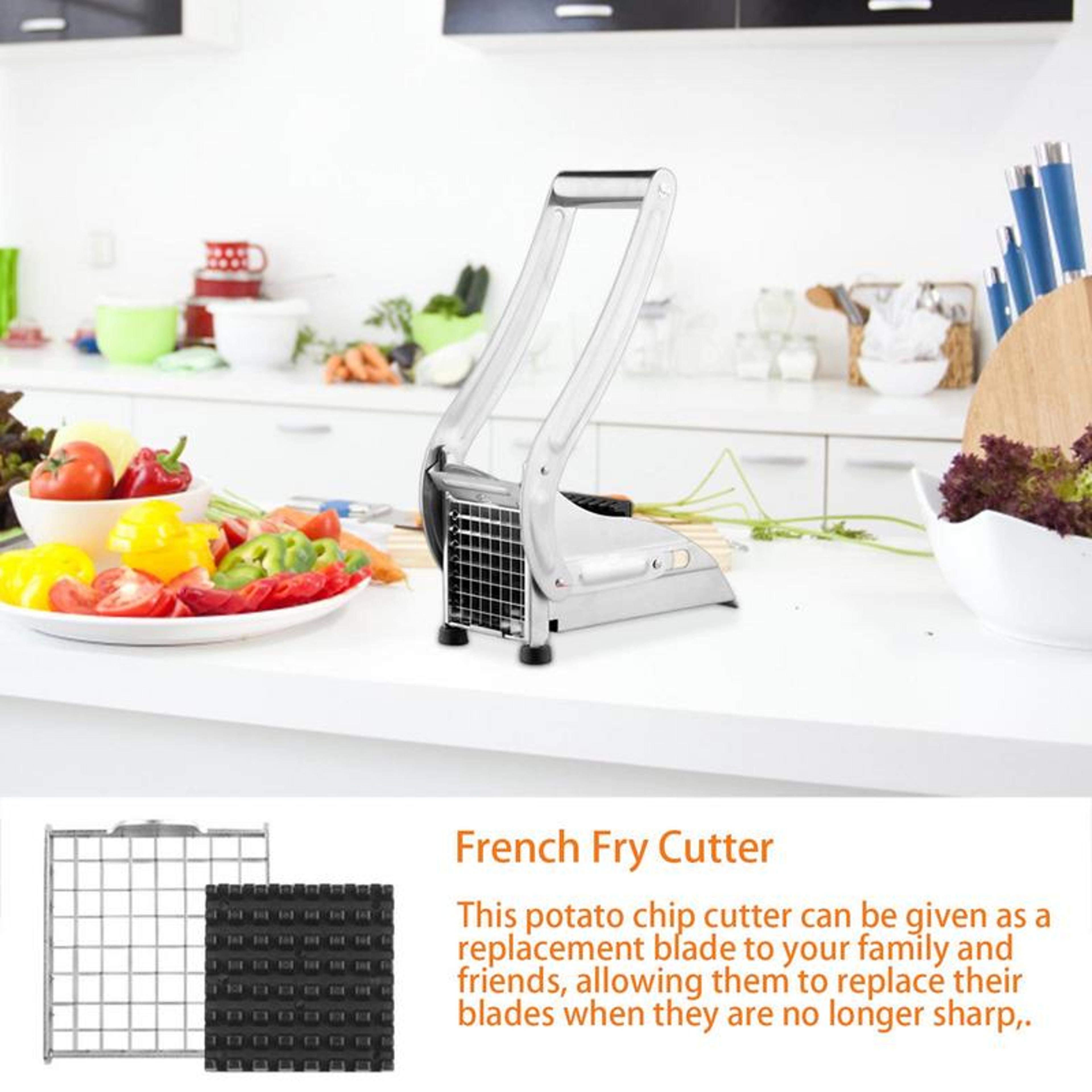 Stainless Steel French Fry Cutter Replacement Blade For Potato Slicer Machine Back To School Backpa 3