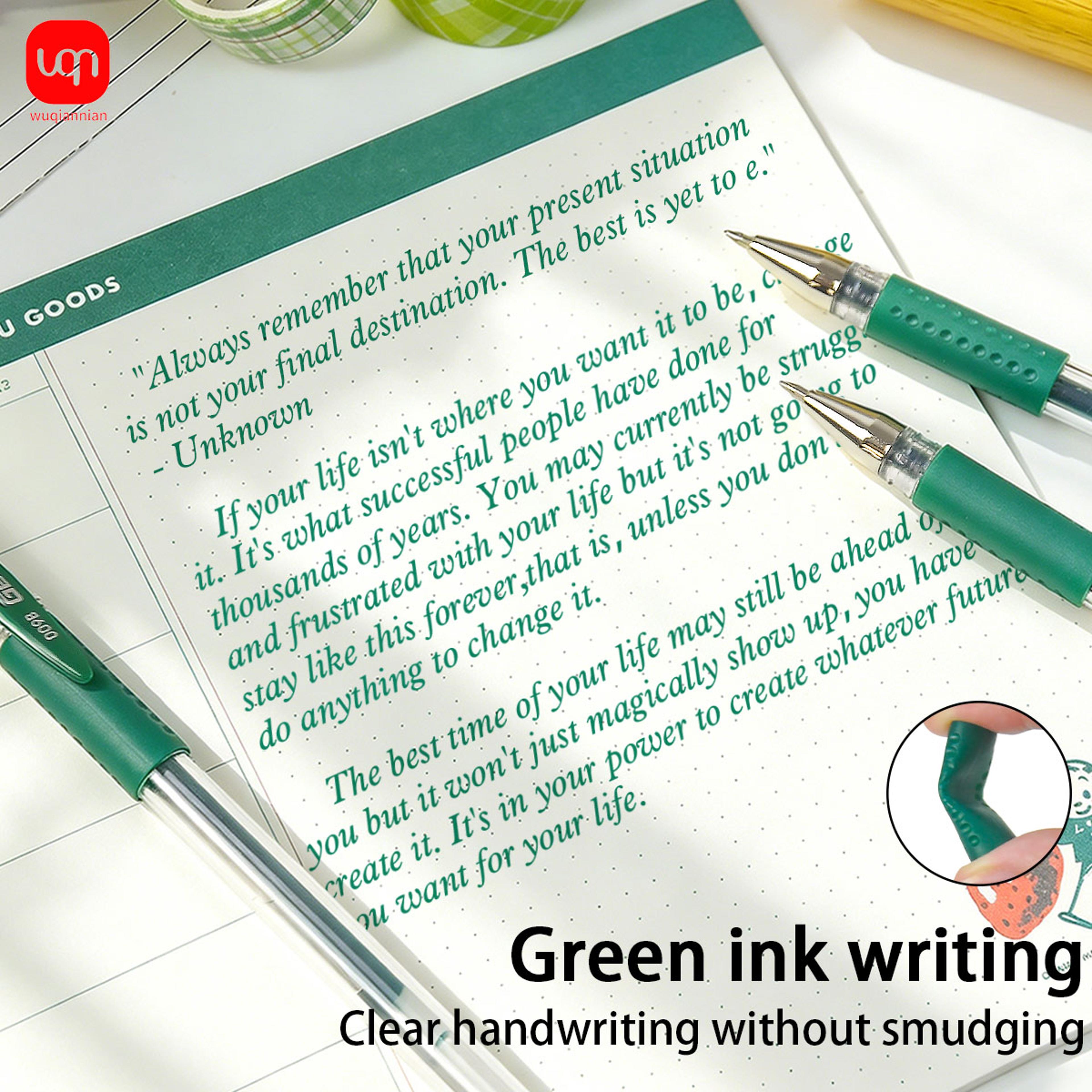 Smooth Flow Gel Pens Set With Comfortable Grip Color Ink For School Office  Journaling 3