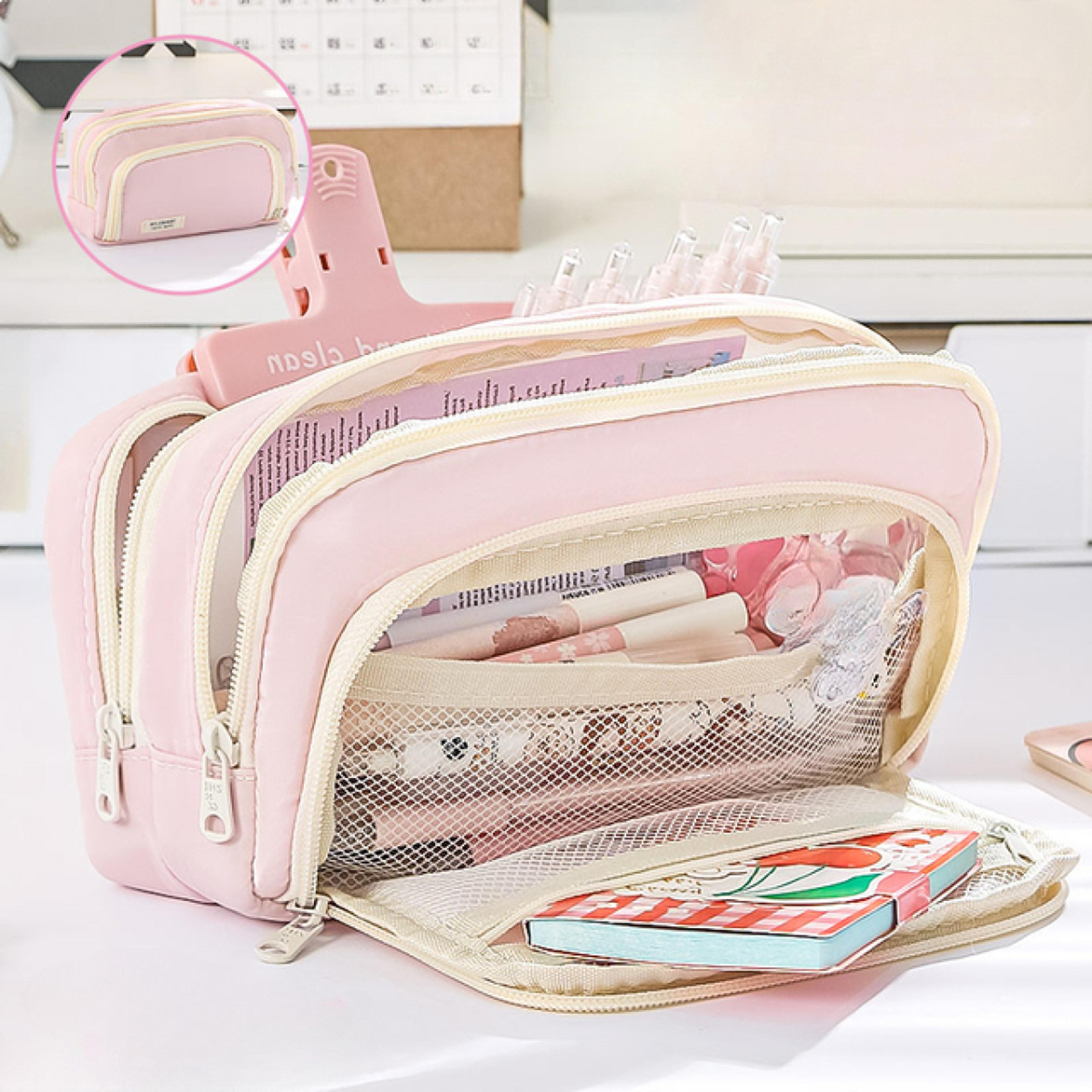 Large Capacity Pencil Case For School  Office Back To School Portable Pen Organizer Pouch 8