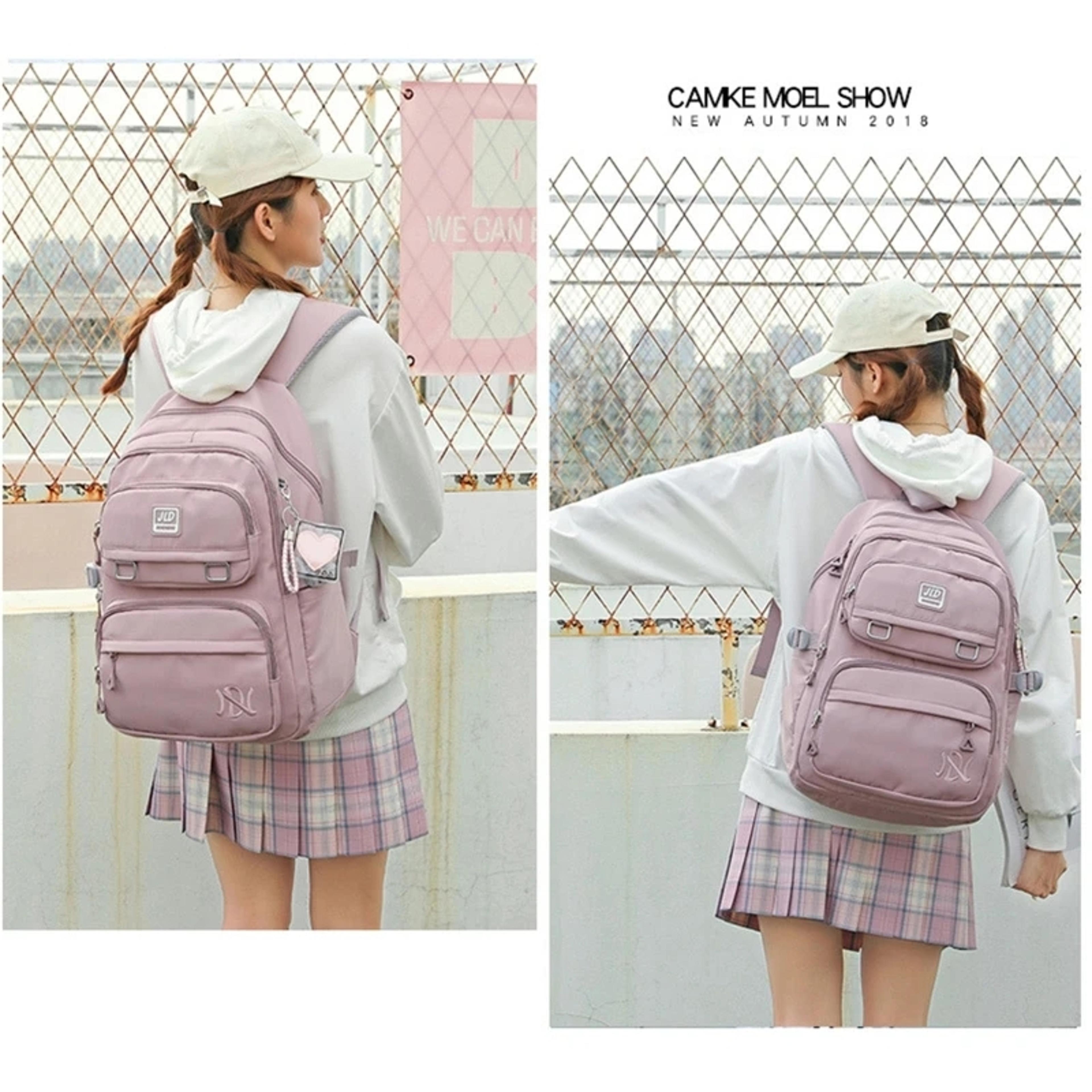 Stylish Girls School Backpack Large Capacity Teen Backpack For Back To School Everyday Essentials 5
