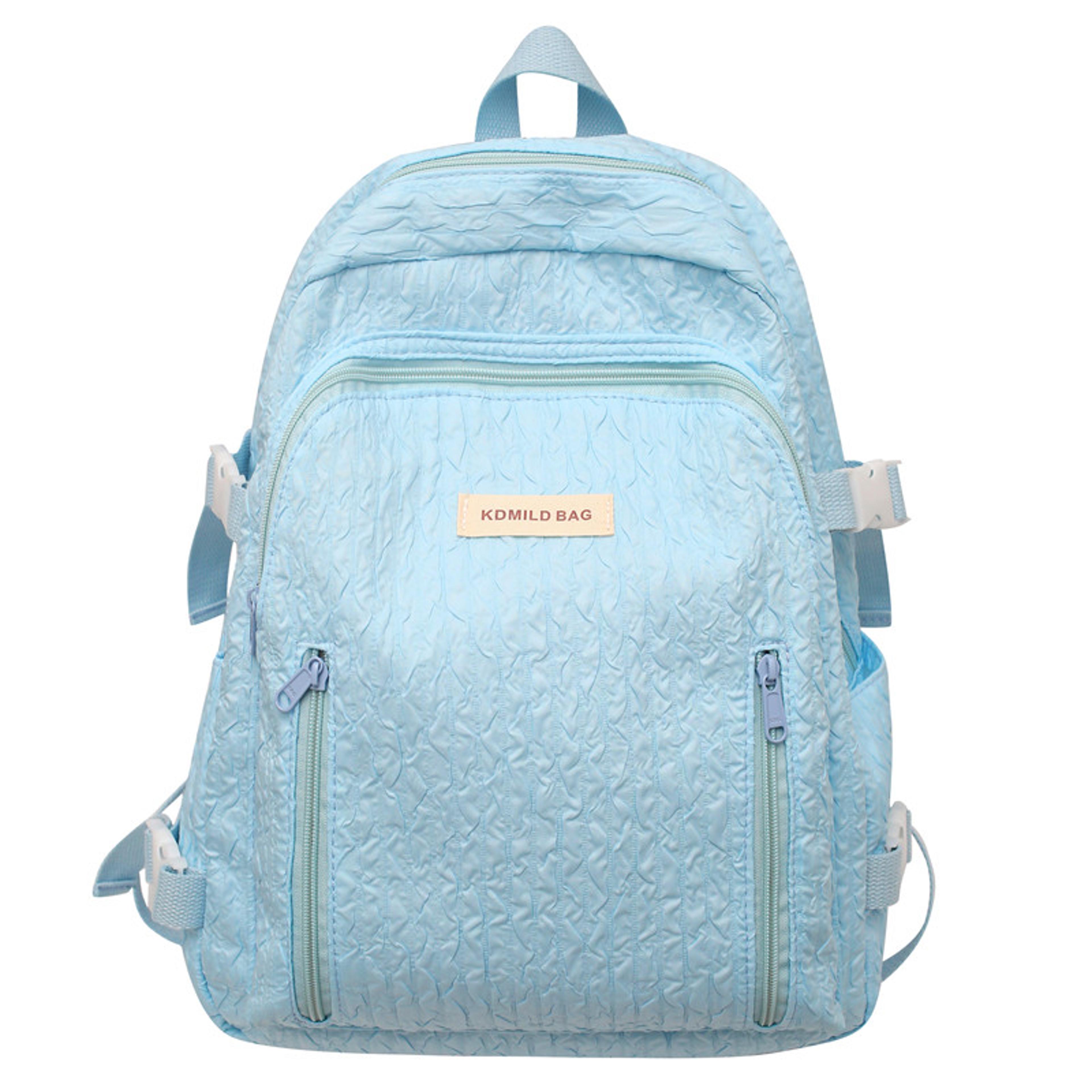 Cute Pink College Backpack Back To School Laptop Backpack For Women Kawaii Travel School Bag 7