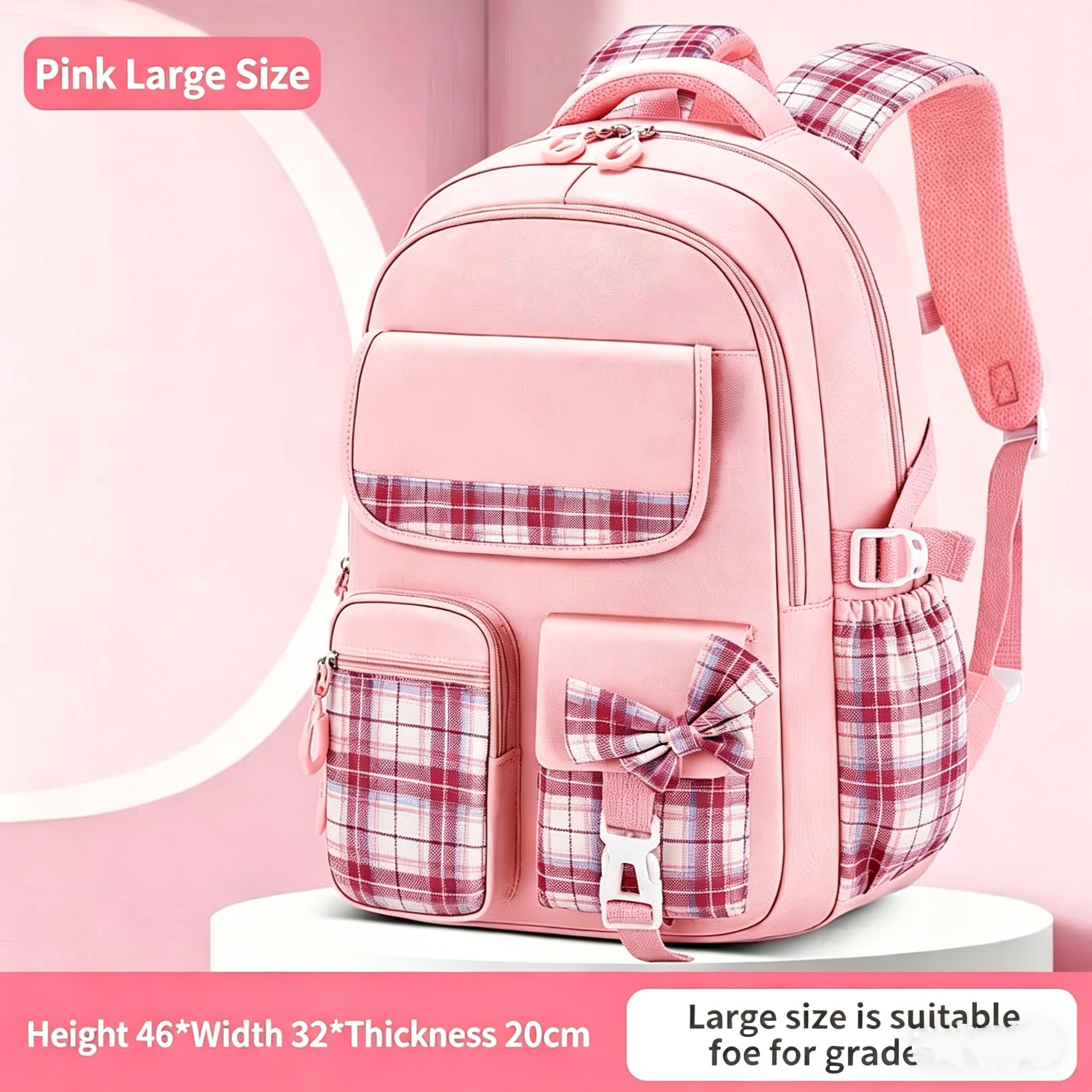 Back To School SpineGuard Girls School Backpack With Waterproof Large Capacity Design 5