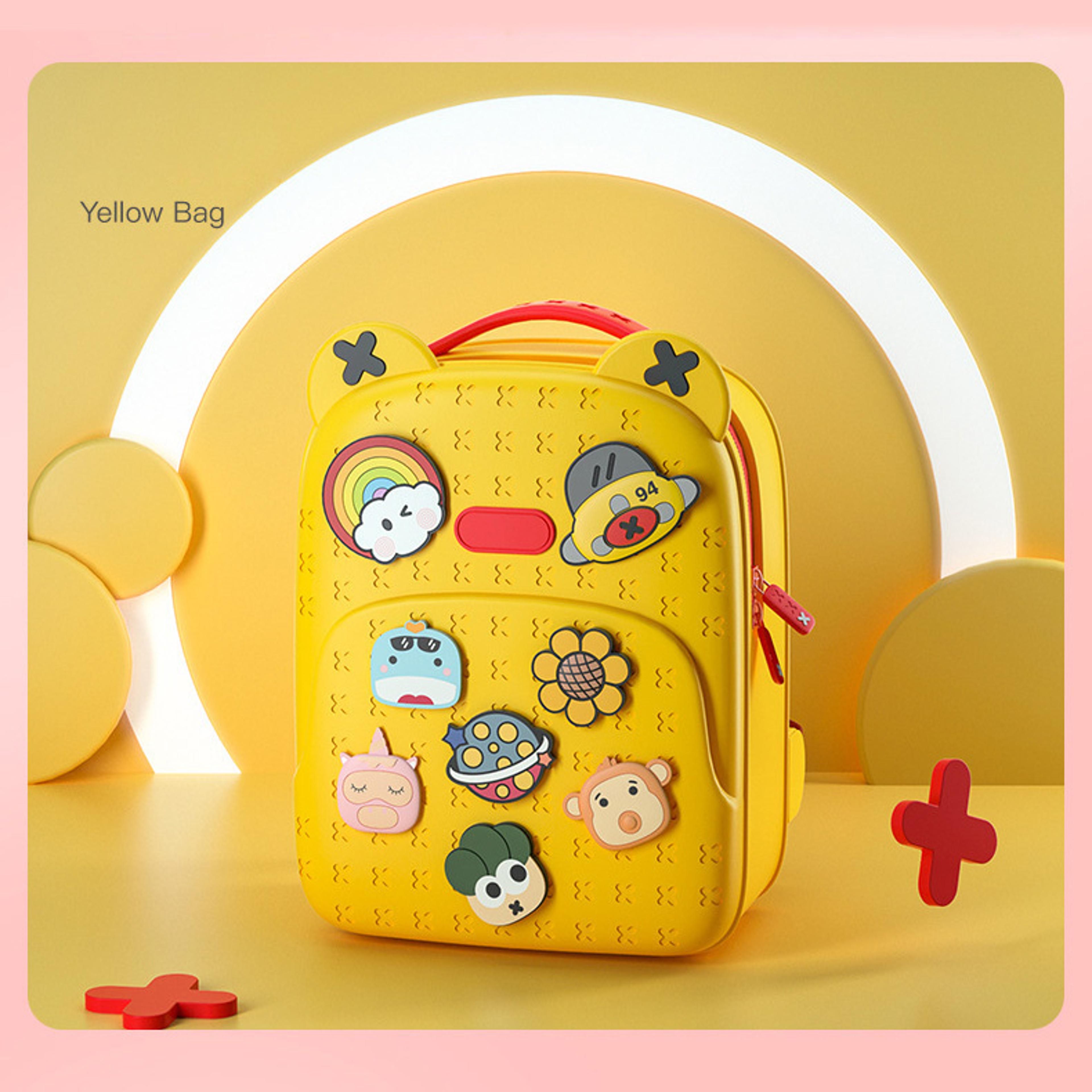 Cute Cartoon Kindergarten Backpack Back To School Waterproof Kids School Bag With DIY Kawaii Design 8