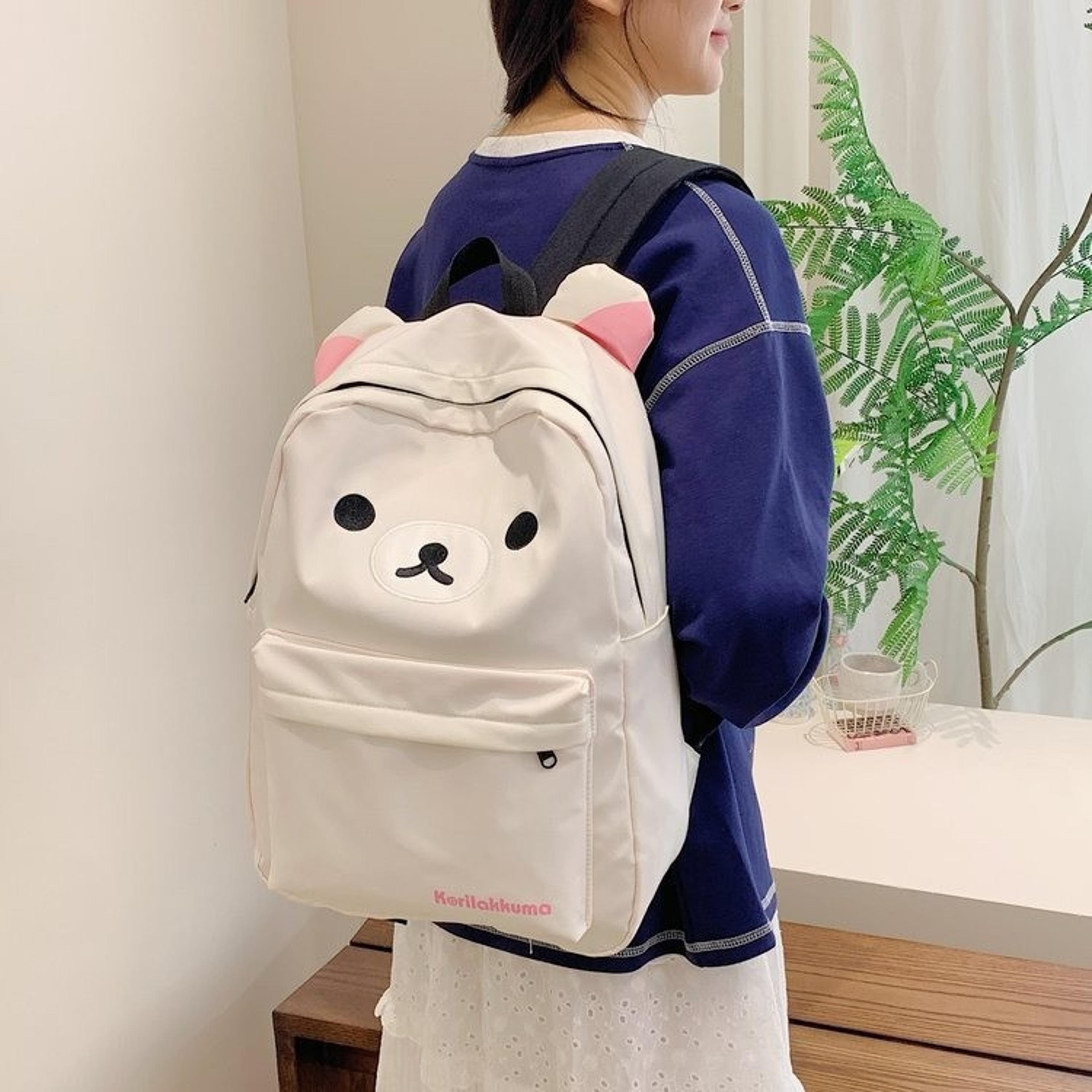 Anime Backpack For Kids Back To School Cute Travel School Backpack 5