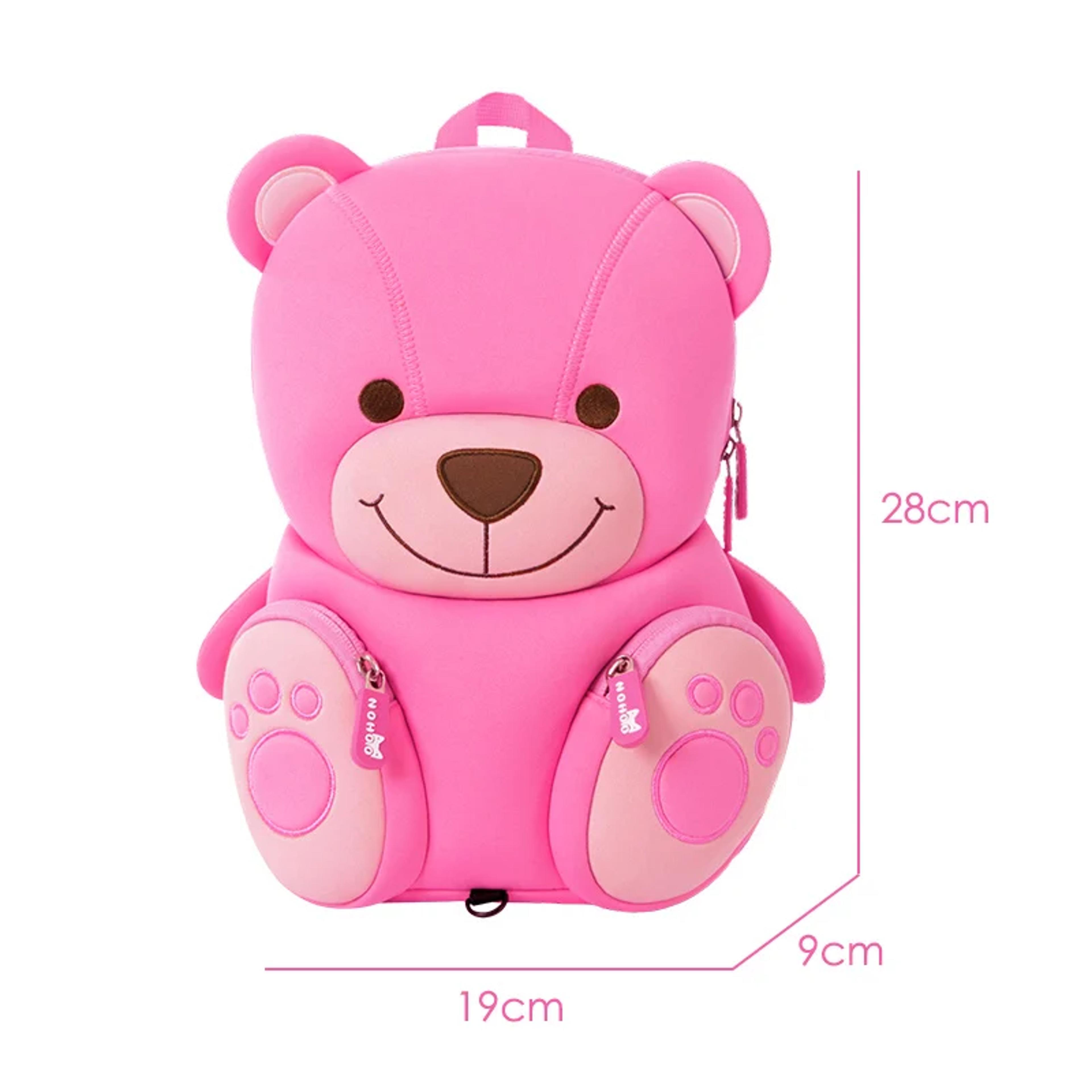 Cute Bear Kids Backpack For Girls Back To School Backpack Lightweight Neoprene Kindergarten School  6