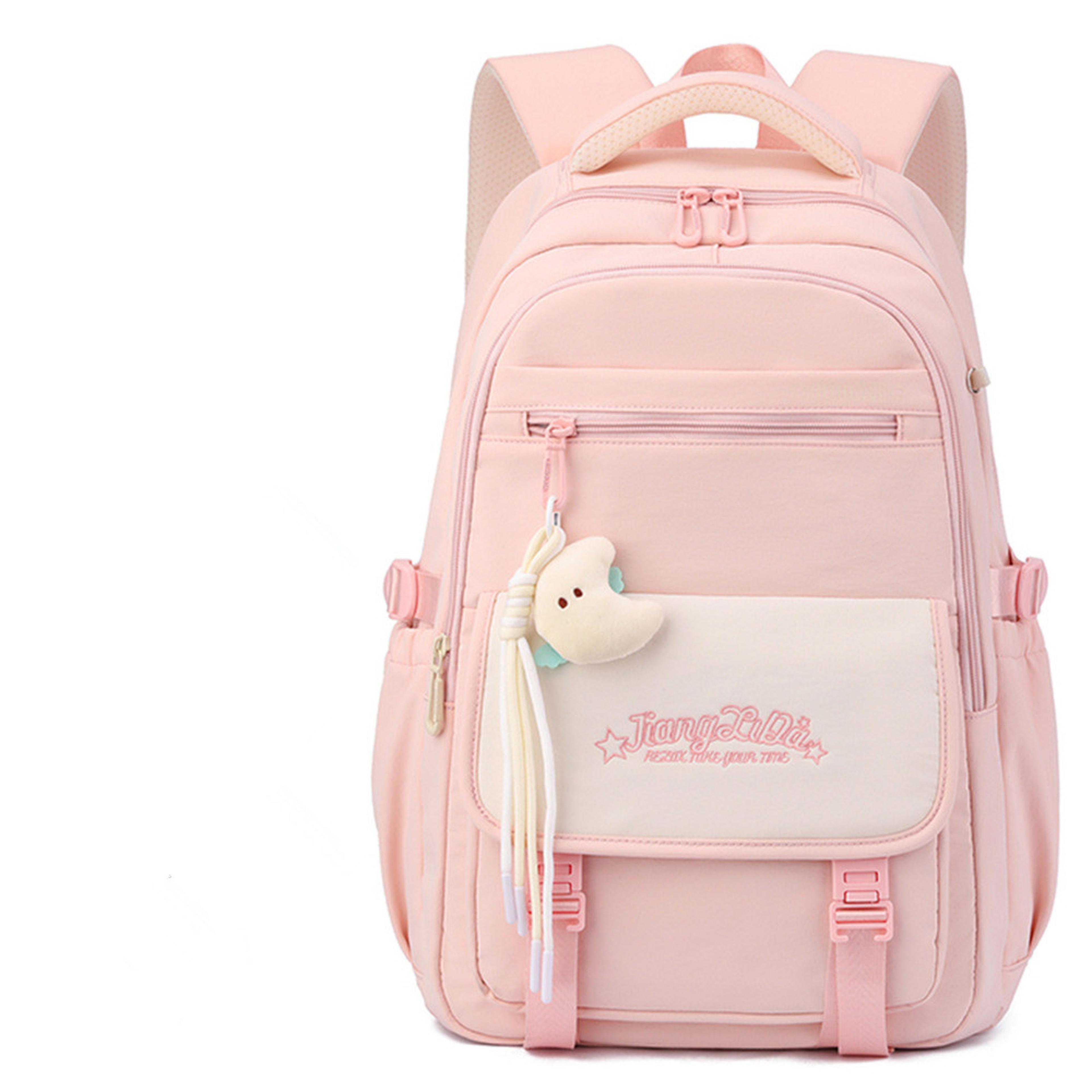Fashion Girls School Backpack With Cute Print Back To School Backpack For Kids  Teens Travel Bookba 6