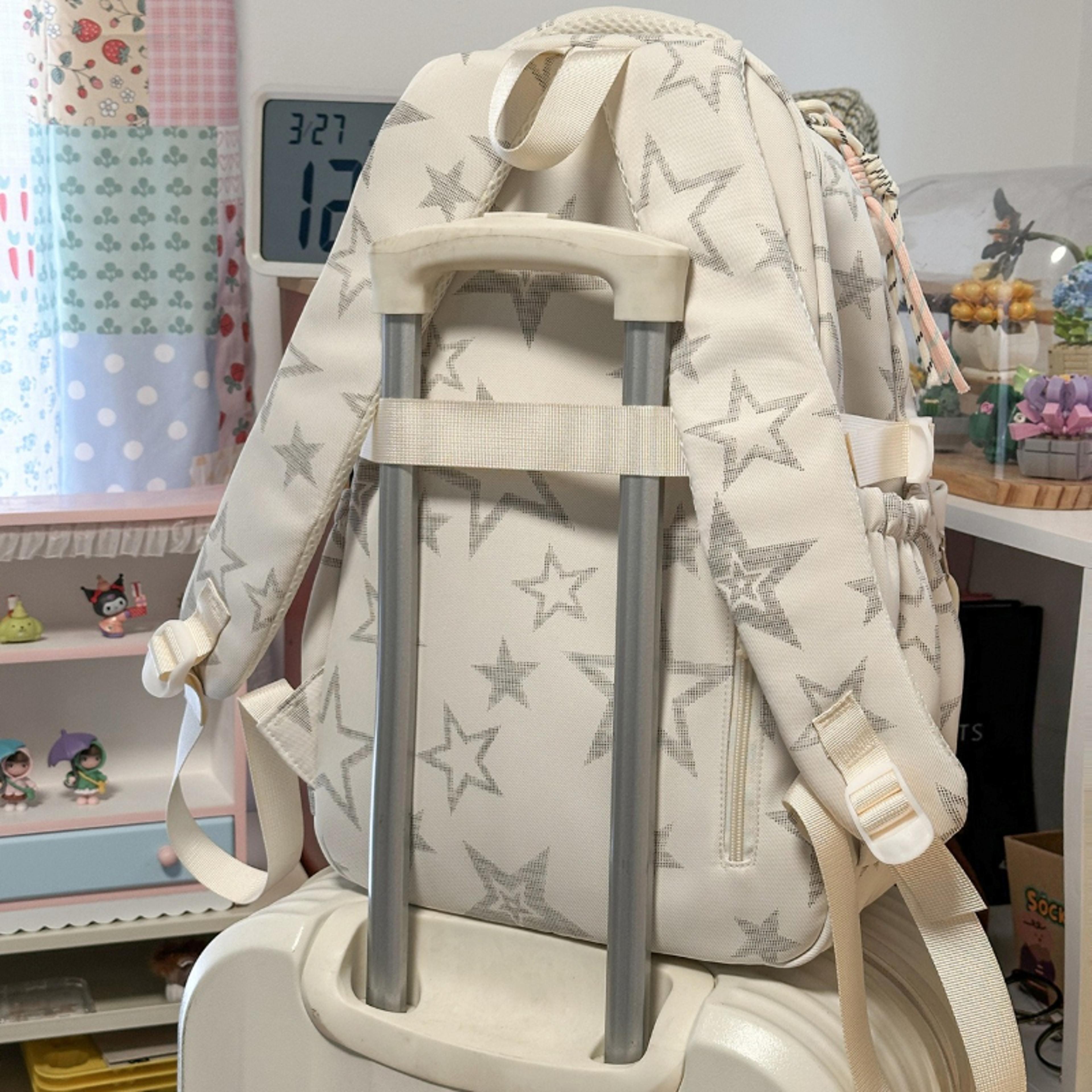 Large Capacity Star School Backpack For Girls Back To School Backpack Aesthetic College Laptop Back 3