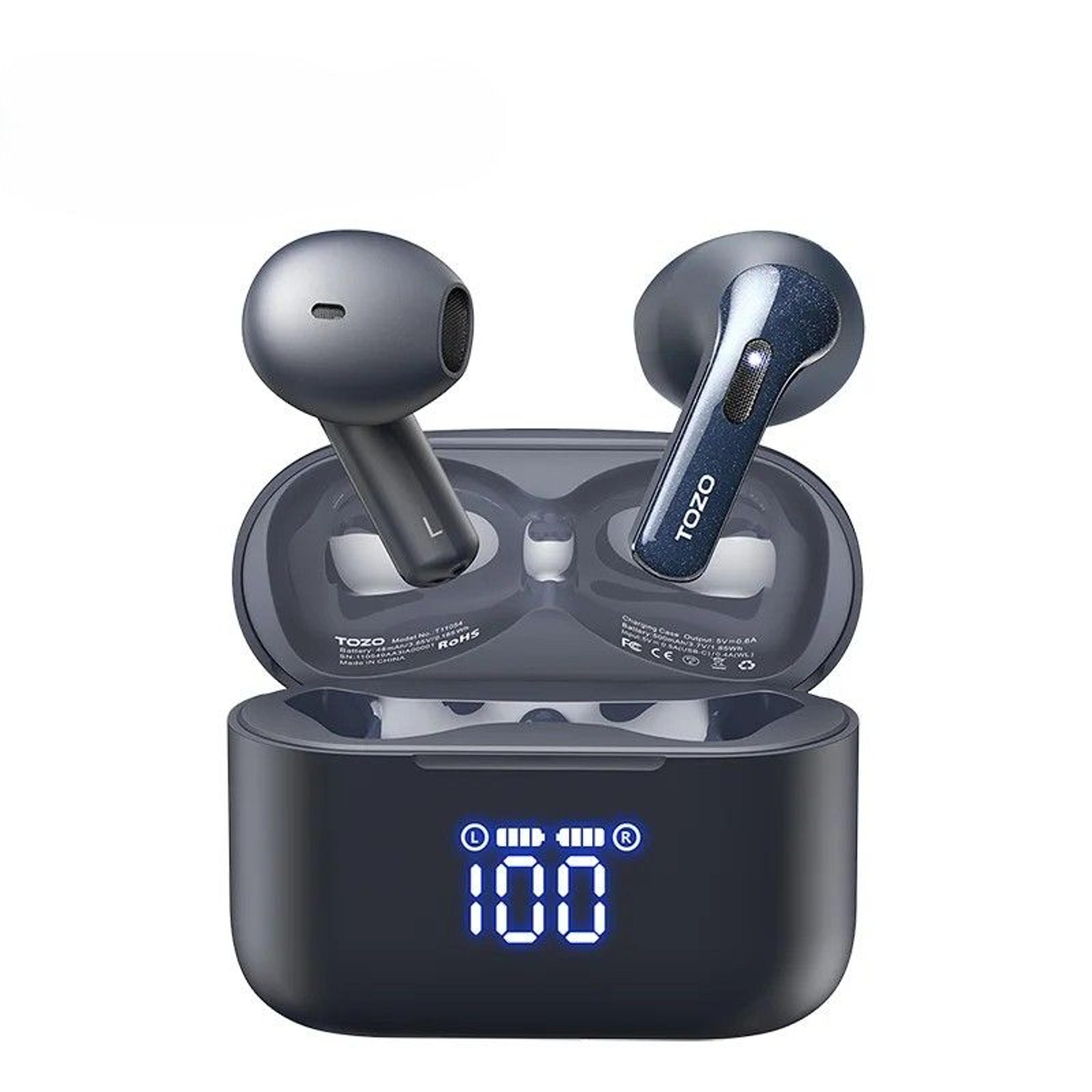 Bluetooth Earbuds With Dual Mics Waterproof  Playtime 7