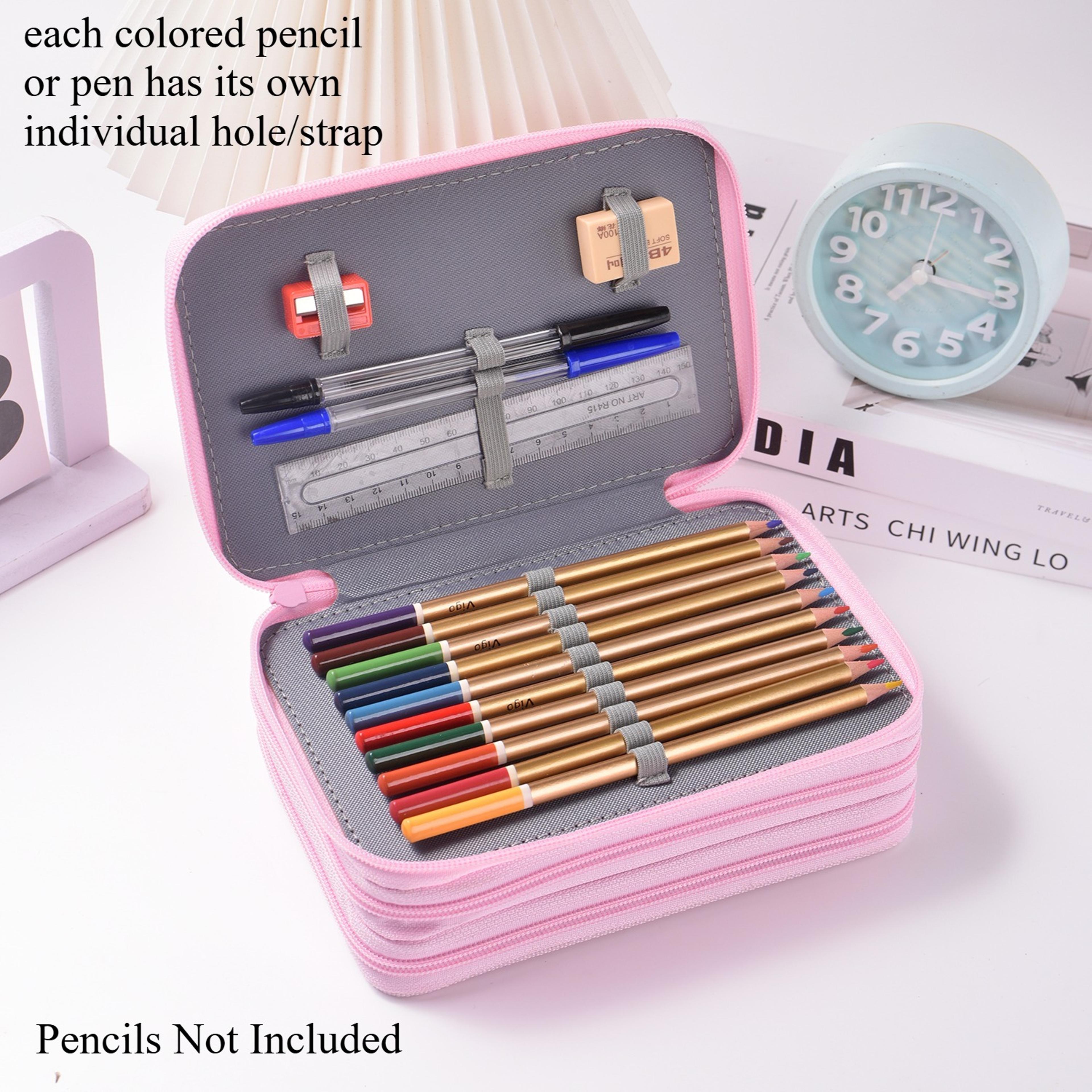 Large Capacity Pencil Case With Smiley Face Cute Pencil Pouch  Desk Organizer 2
