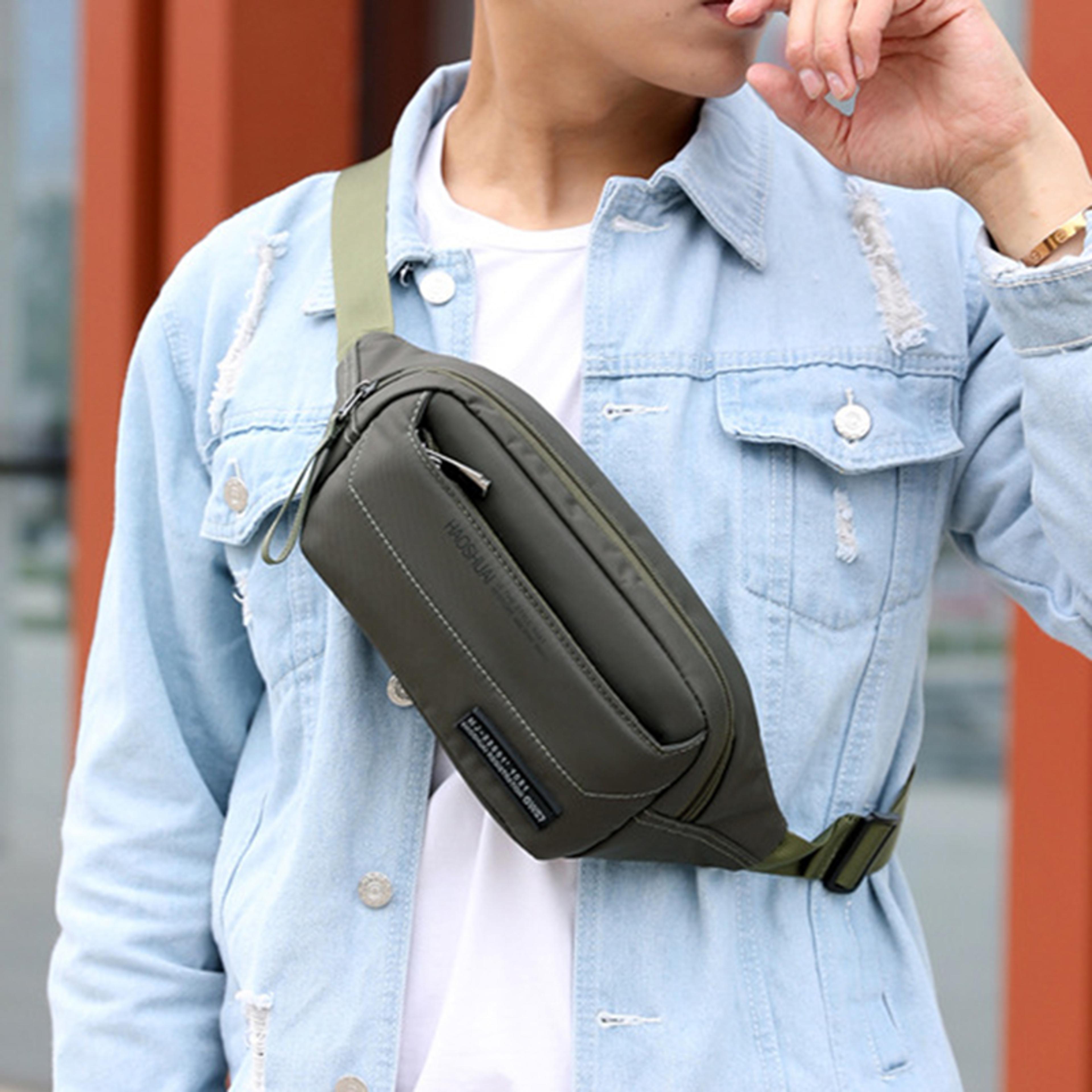 Urban Guard Back To School Backpack Multi Pocket Mens Waist Bag  Crossbody Sling For Travel Hiking 1
