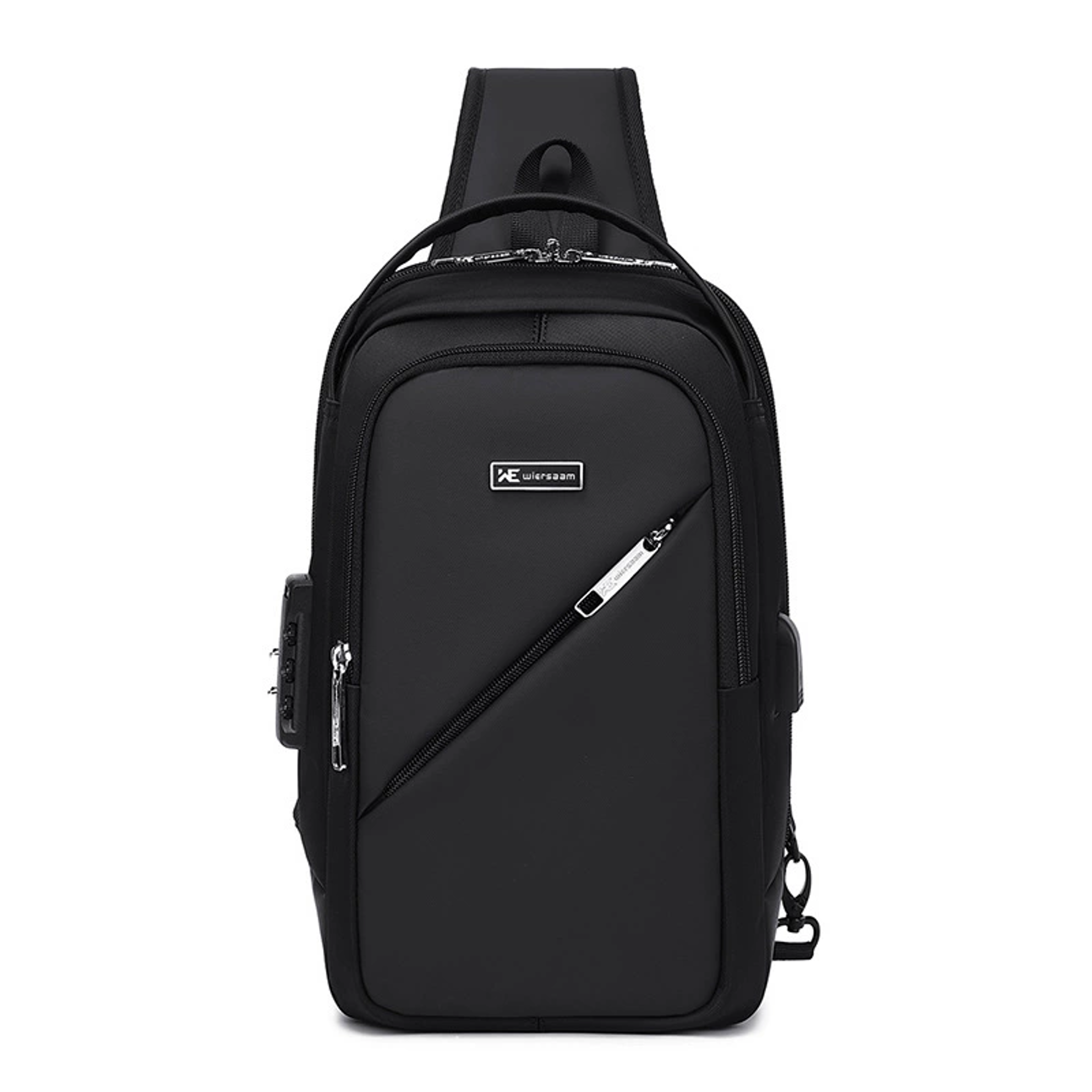 Secure Shield Executive Anti Theft Sling Bag  Travel Back To School Backpack Crossbody 5