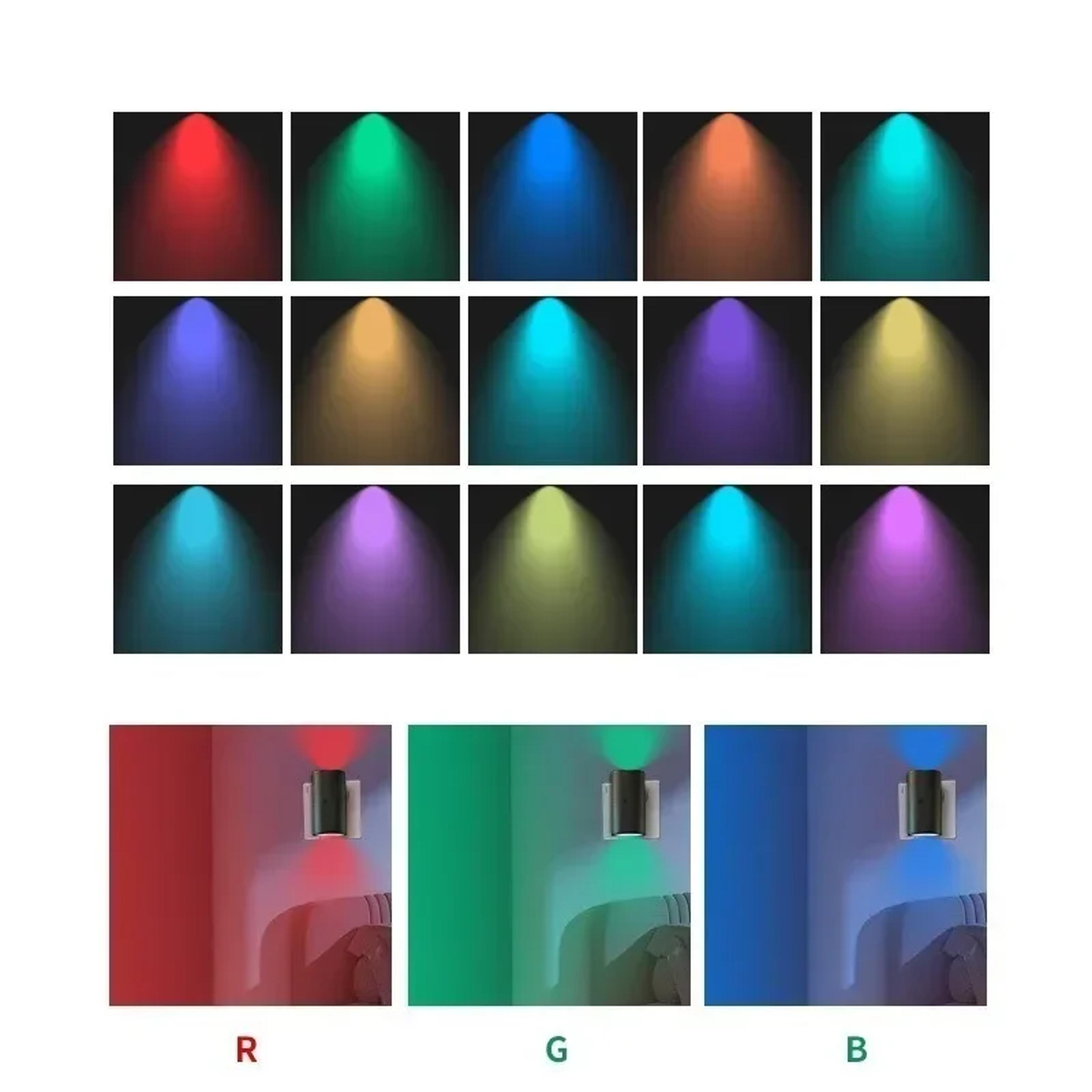 Glow Sense Plug In Night Light With Auto Sensor  Dimmable Warm LED For Bedroom Bathroom  Hallway 4