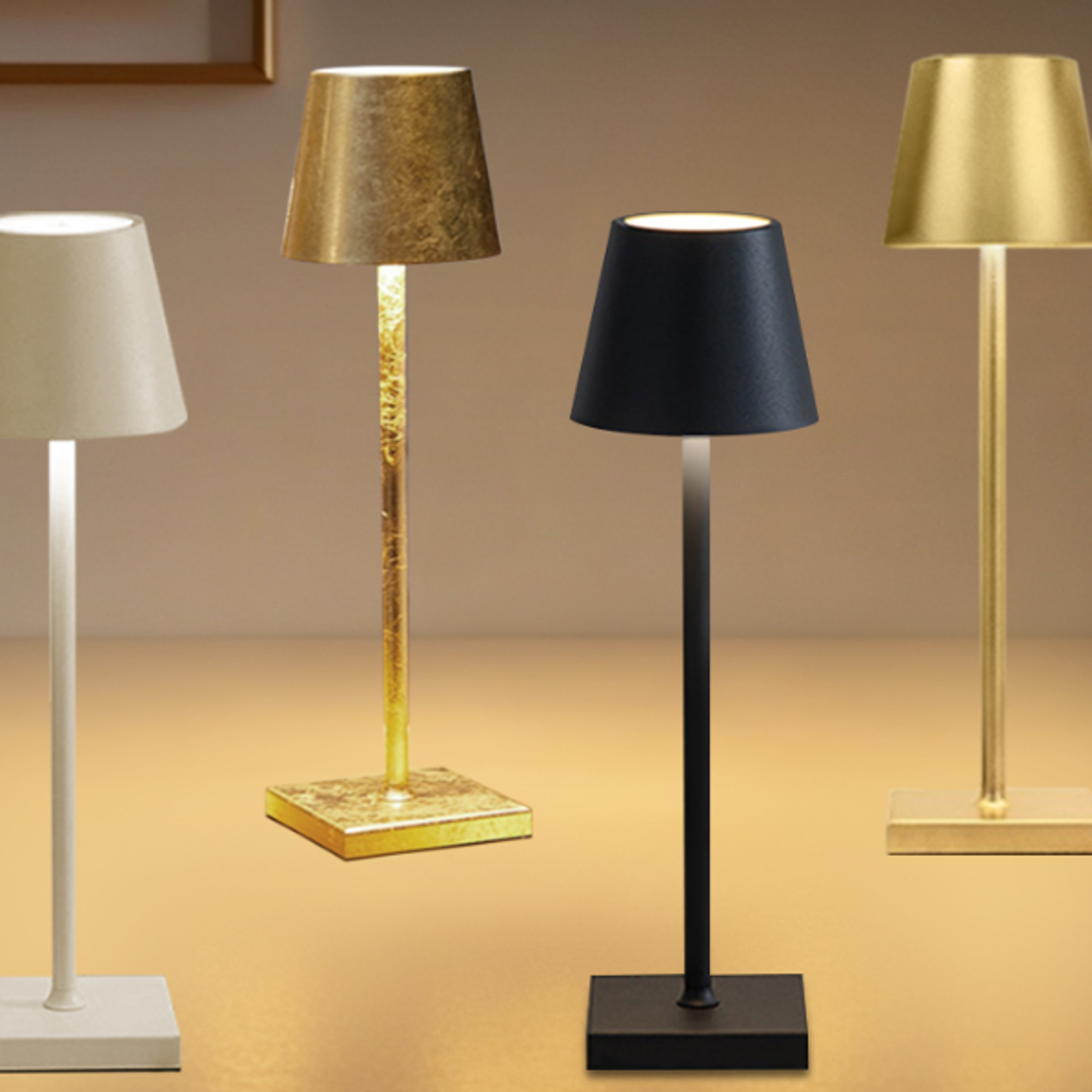 lumi touch rechargeable table lamp cordless led lamp with touch sensor lamp for bedside & dining