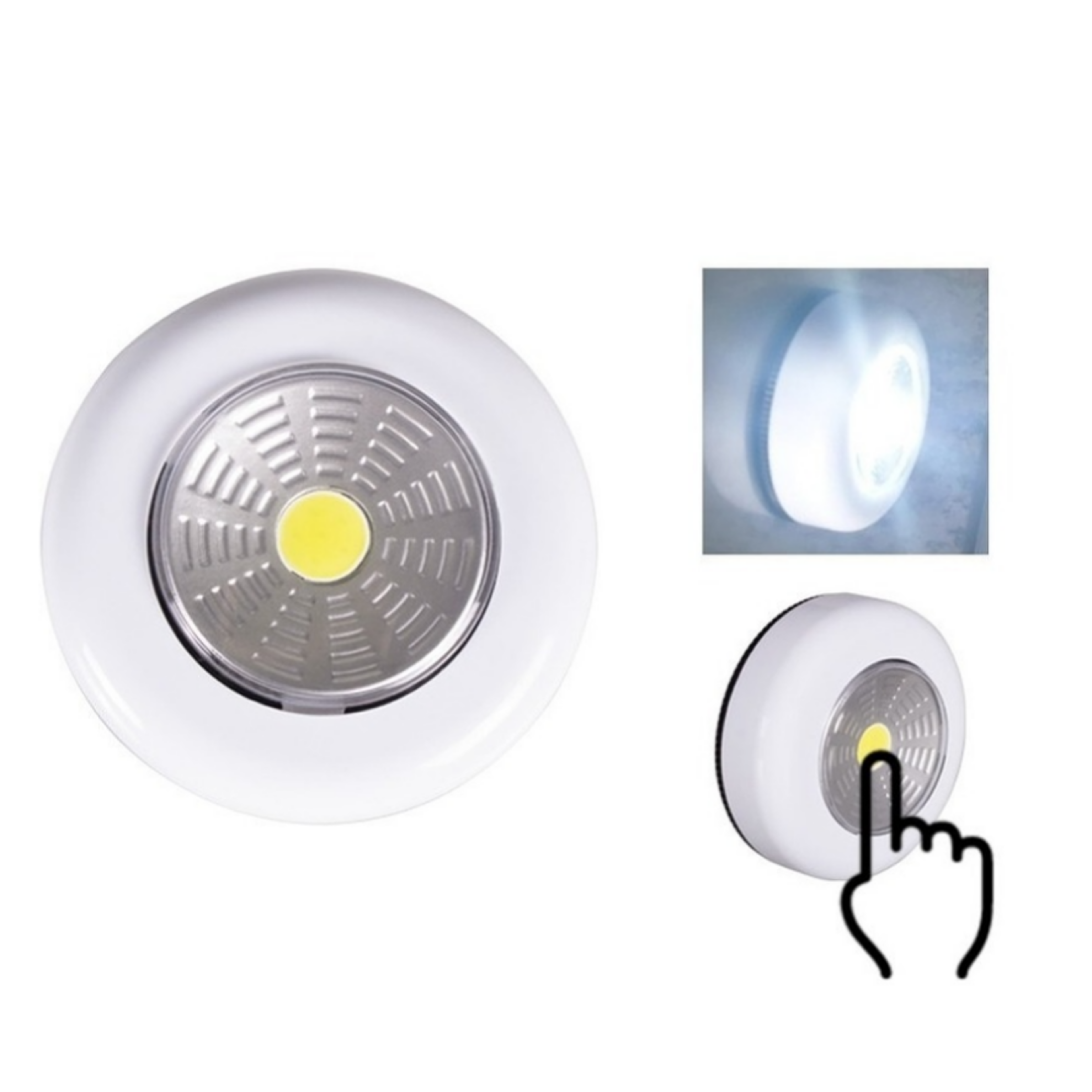Wireless LED Under Cabinet Lights Touch Night Light For Closet Kitchen  Wardrobe 1