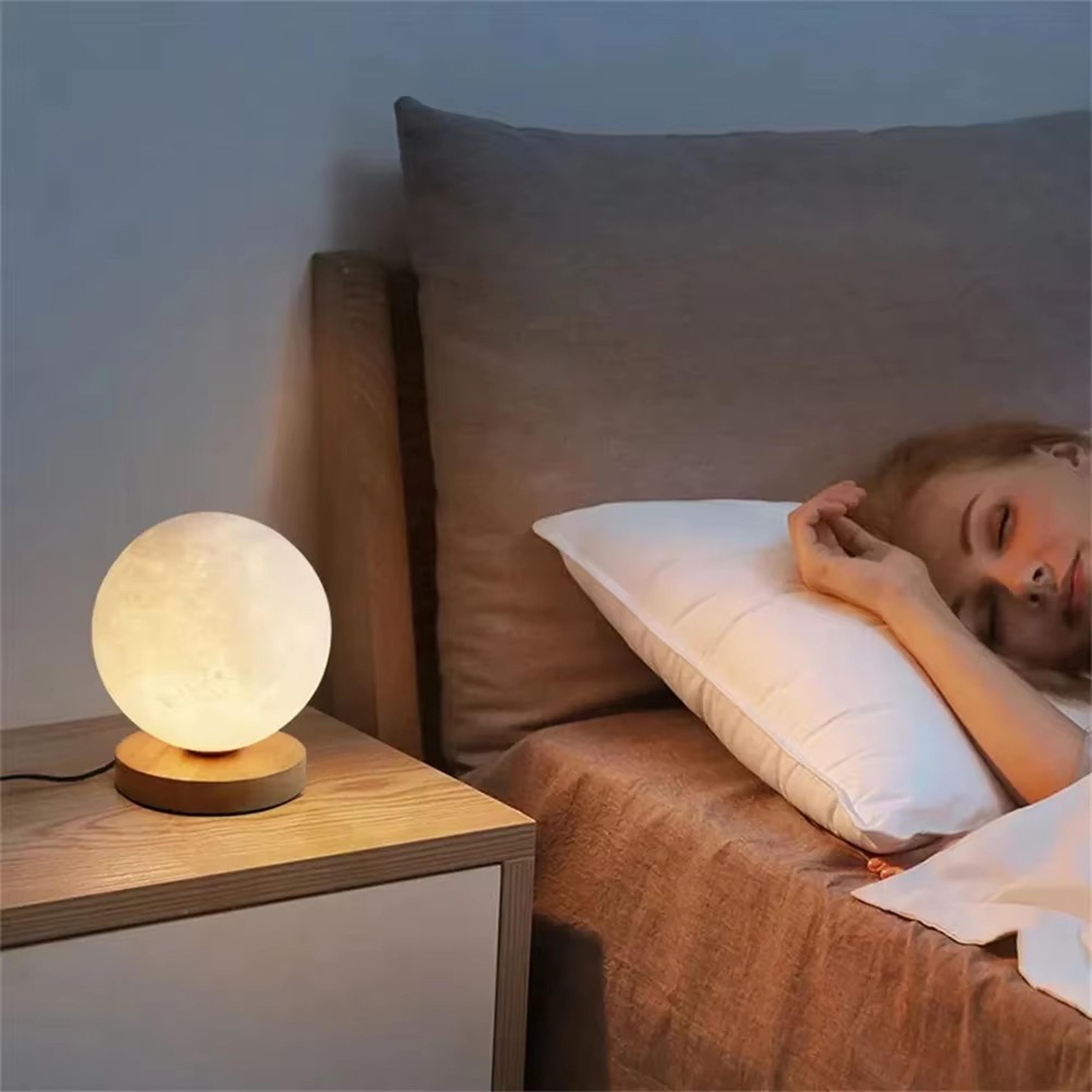 Moon Lamp LED Night Light With Wire Stand For Bedroom Decor  Kids Bedside Gift 1