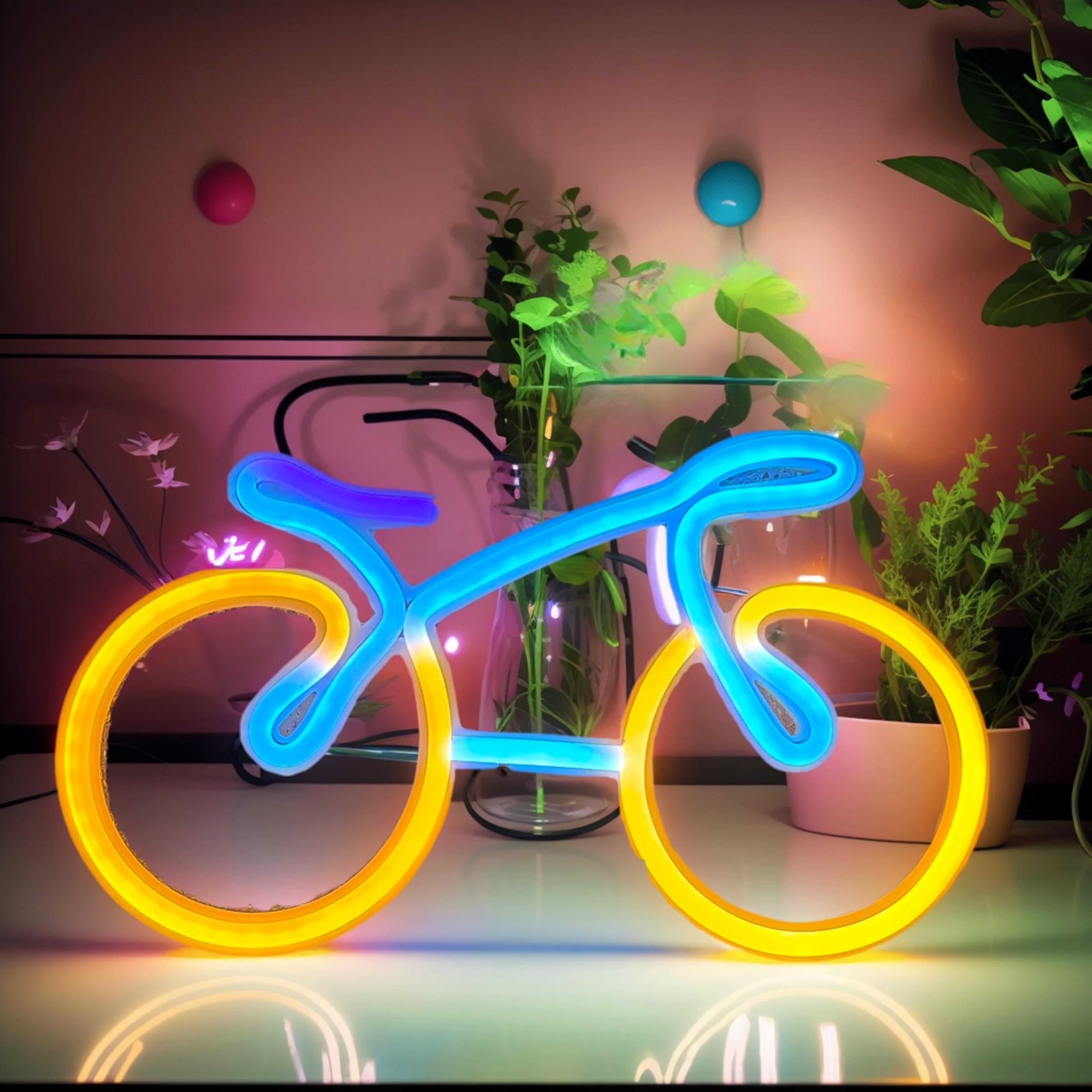 Modern LED Neon Light USB  Battery Powered Neon Wall Decor For Bedroom Parties  Home 3