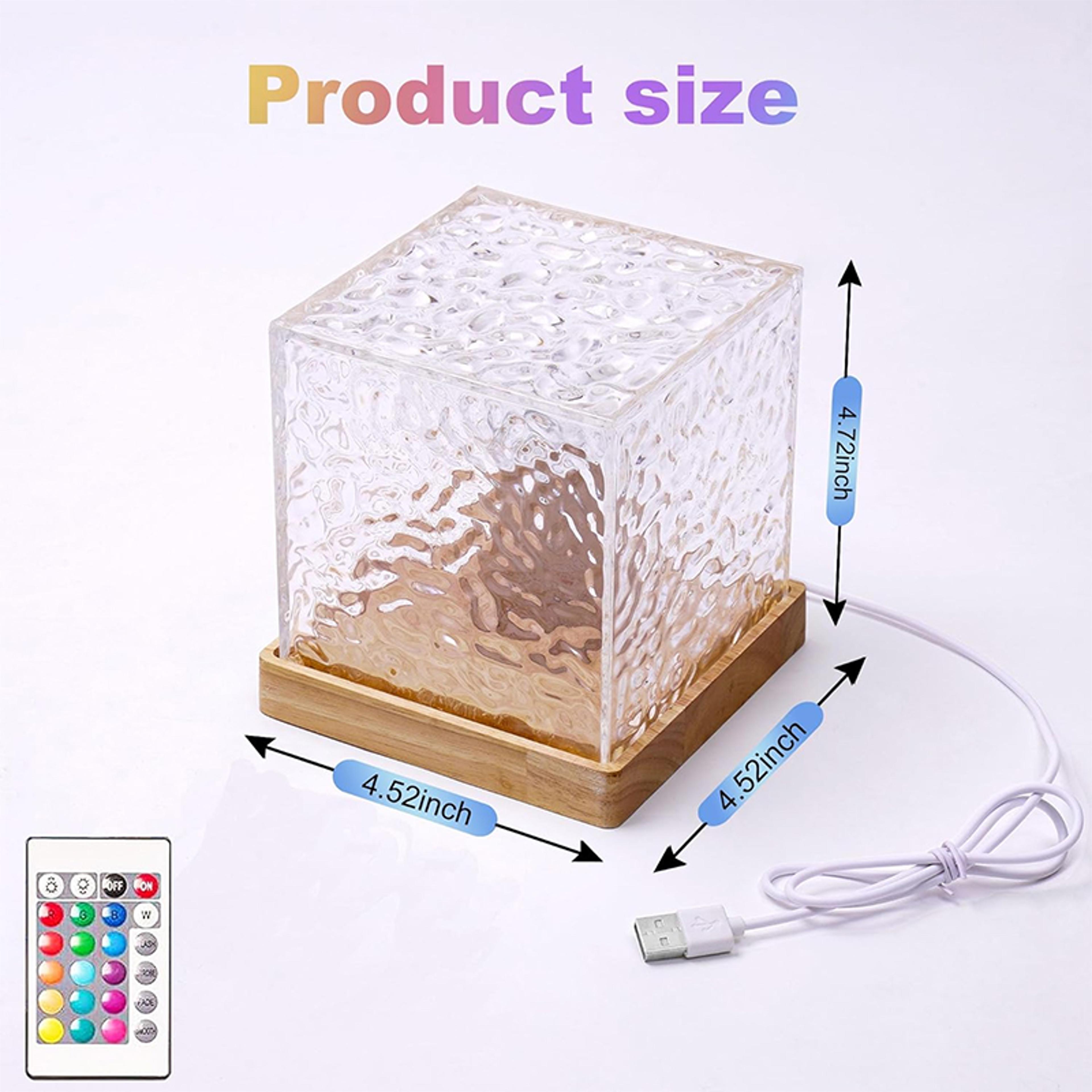 Aurora Glow Color Ocean Wave Projector LED Night Light For Bedroom Home  Relaxation 5