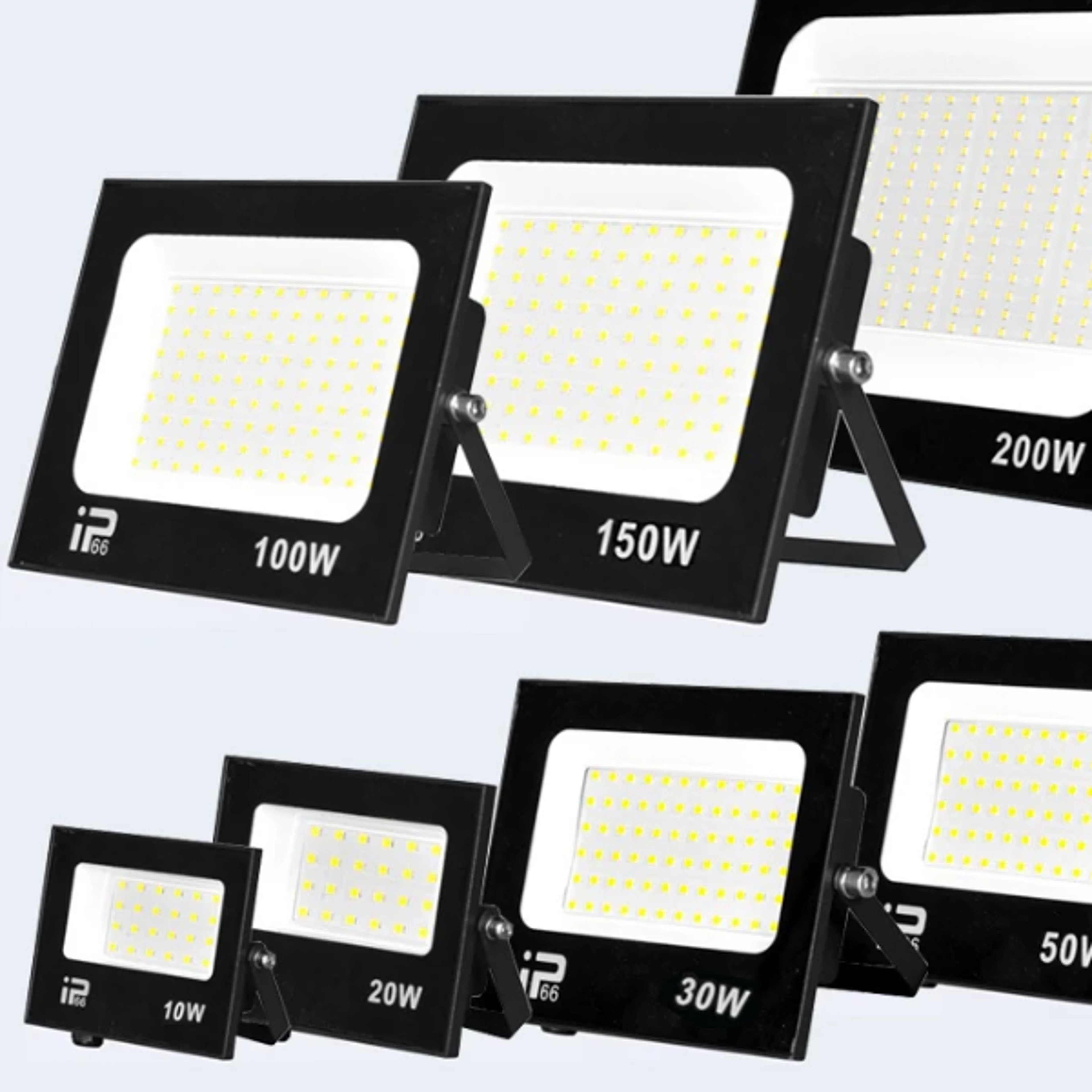 ultra bright led flood light waterproof outdoor security garden spotlights