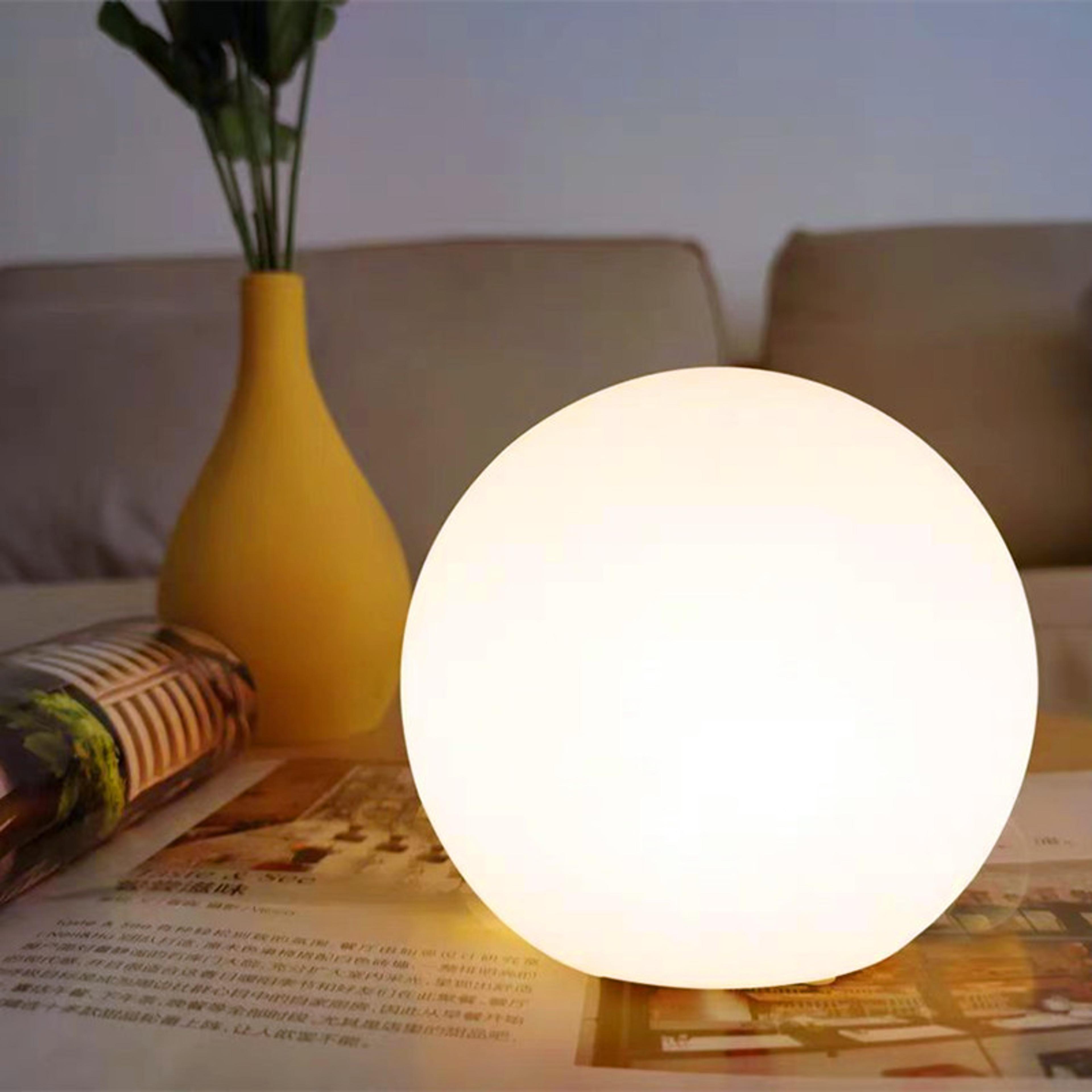 Modern Decorative Ball Bedside Table Lamp LED Ambient Mood Light For Bedroom Kids Room  Nursery 2