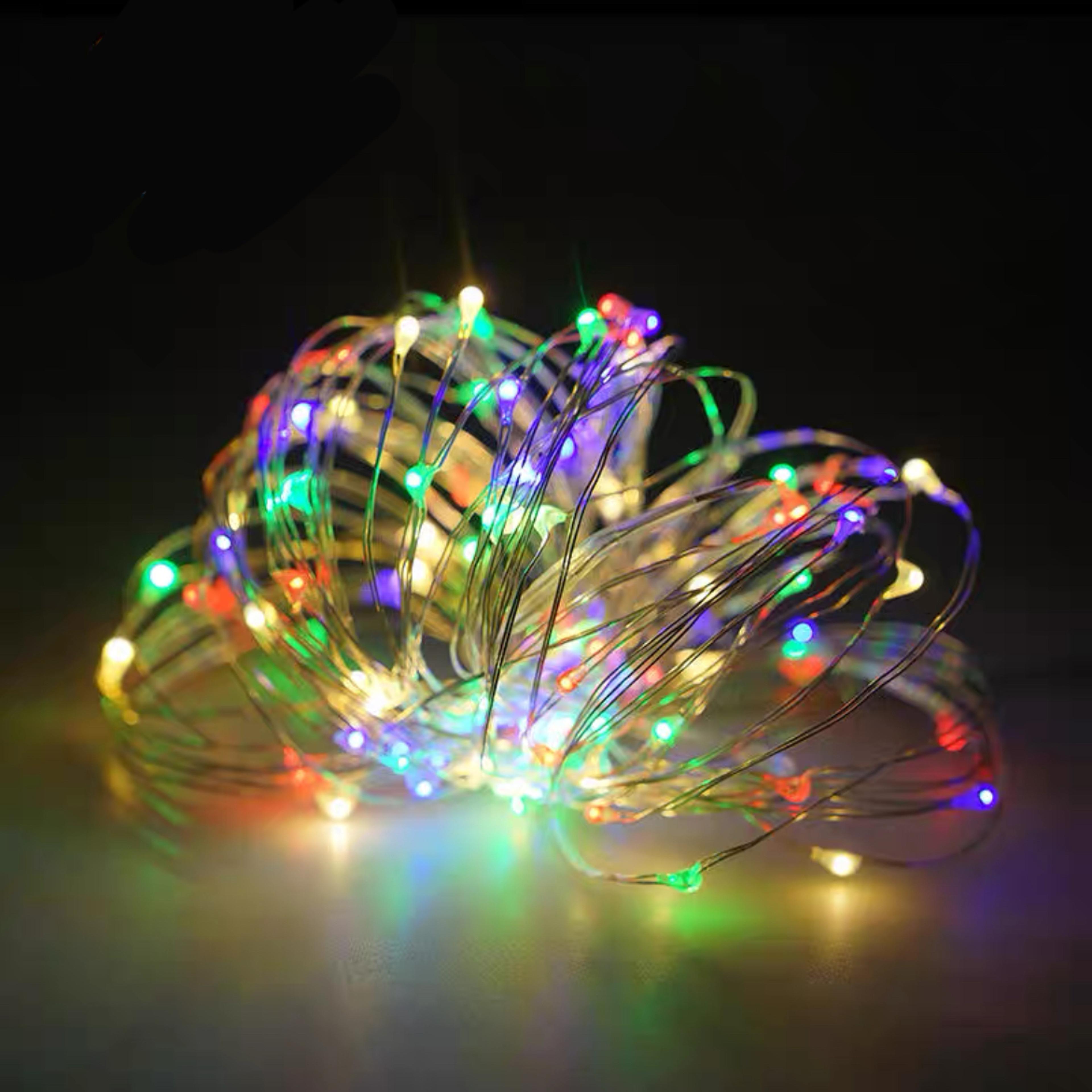 Fairy Lights Copper Wire String Lights For Wedding Centerpieces Parties  Home Decor 7