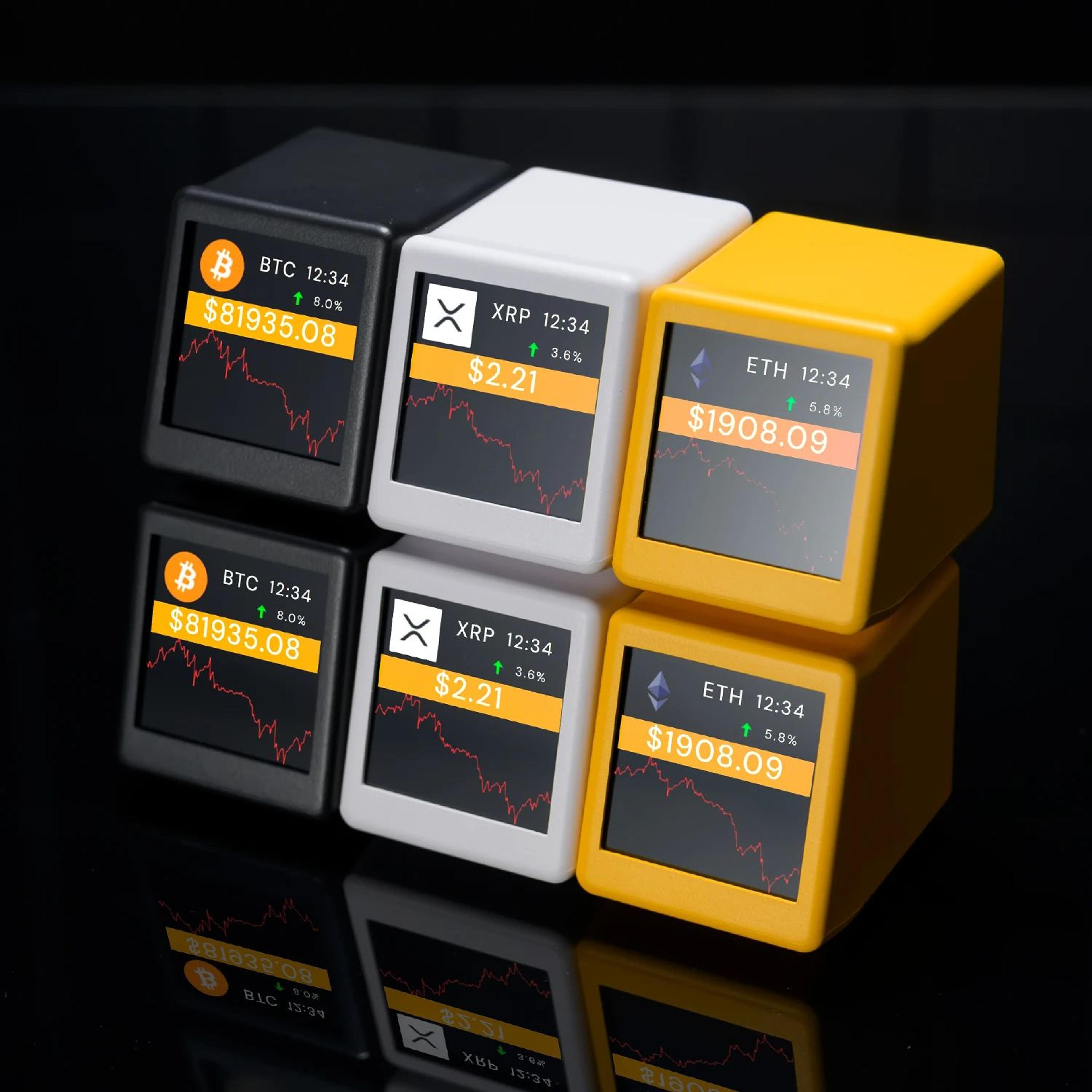 WiFi Crypto Price Tracker With Live Bitcoin Price Display For Cryptocurrencies 2