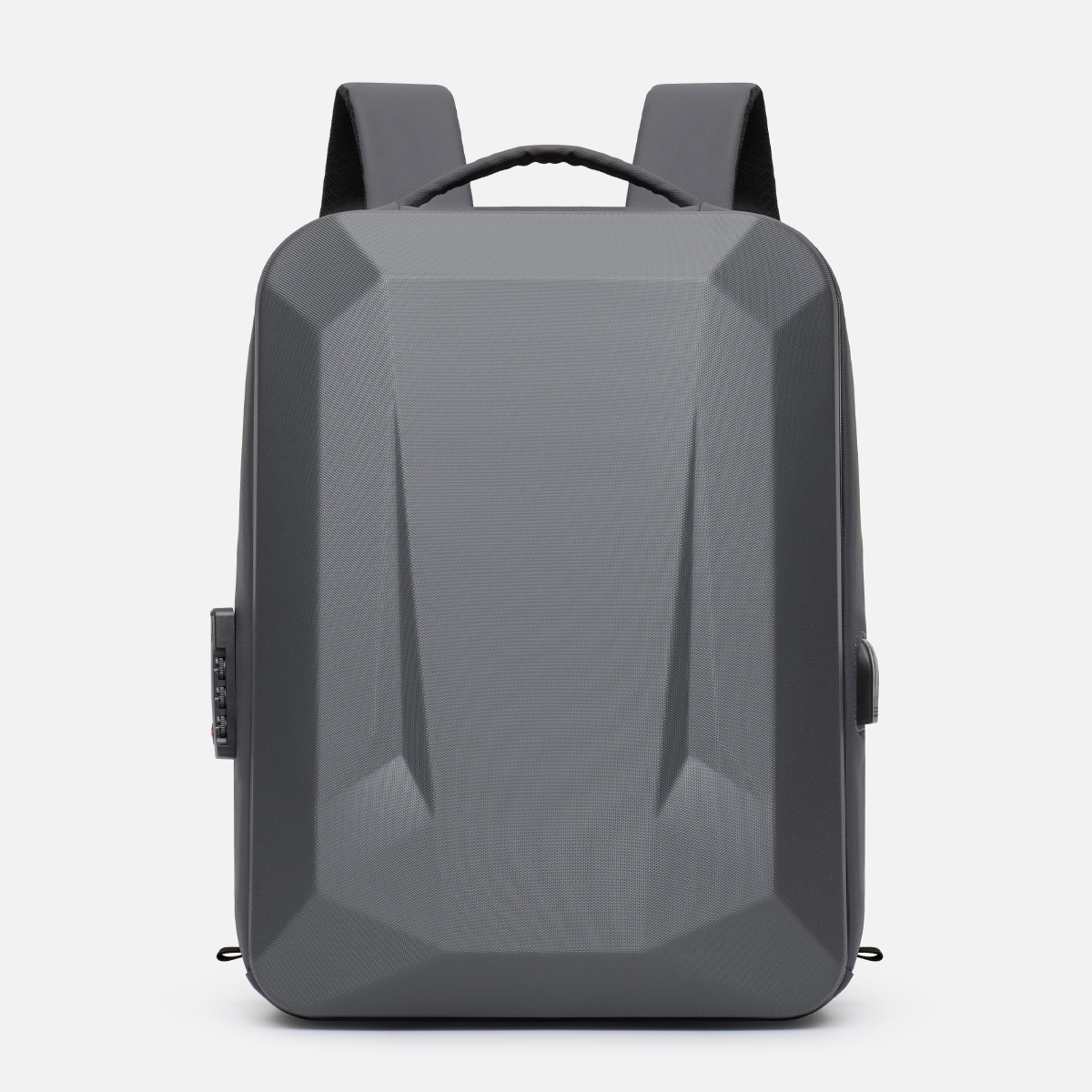 Expandable Hard Shell Laptop Backpack Large Capacity Business Travel Bag 8