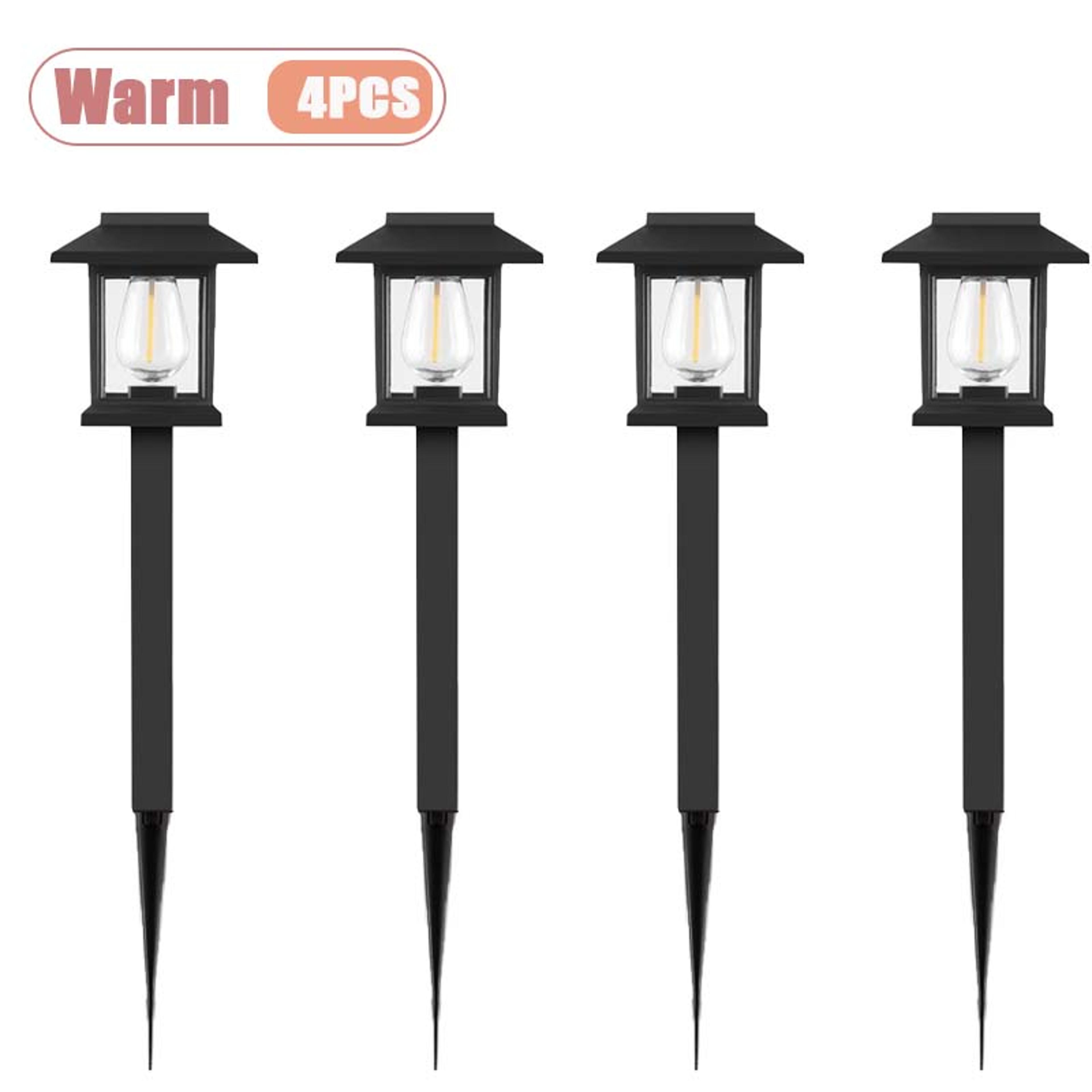Solar LED Ground Stake Lights Outdoor Solar Garden Lights For Lawn And Landscape 5