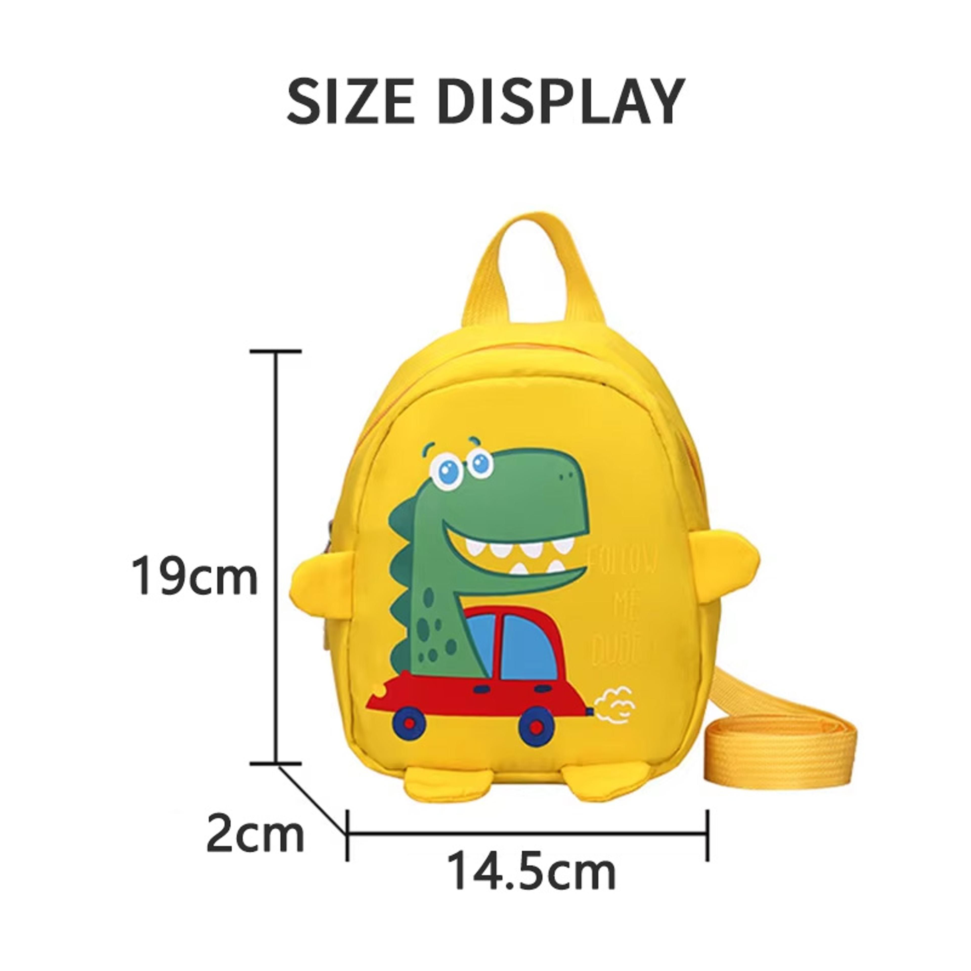 Kids Dinosaur Backpack Anti Lost Kindergarten School Bag Cute Toddler Backpack 4