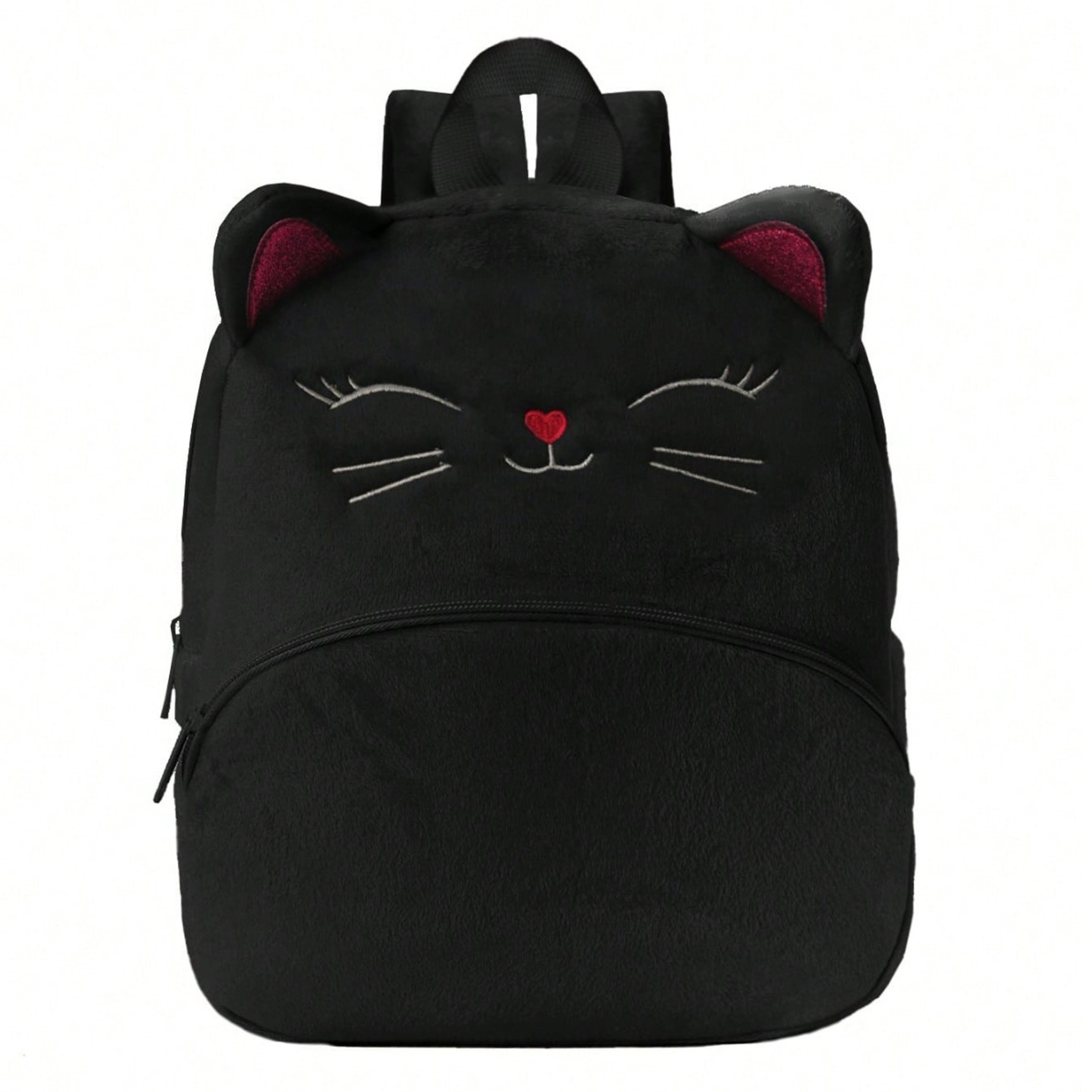 Cute Animal Plush Toddler Backpack Soft Kindergarten Bag For Kids 3