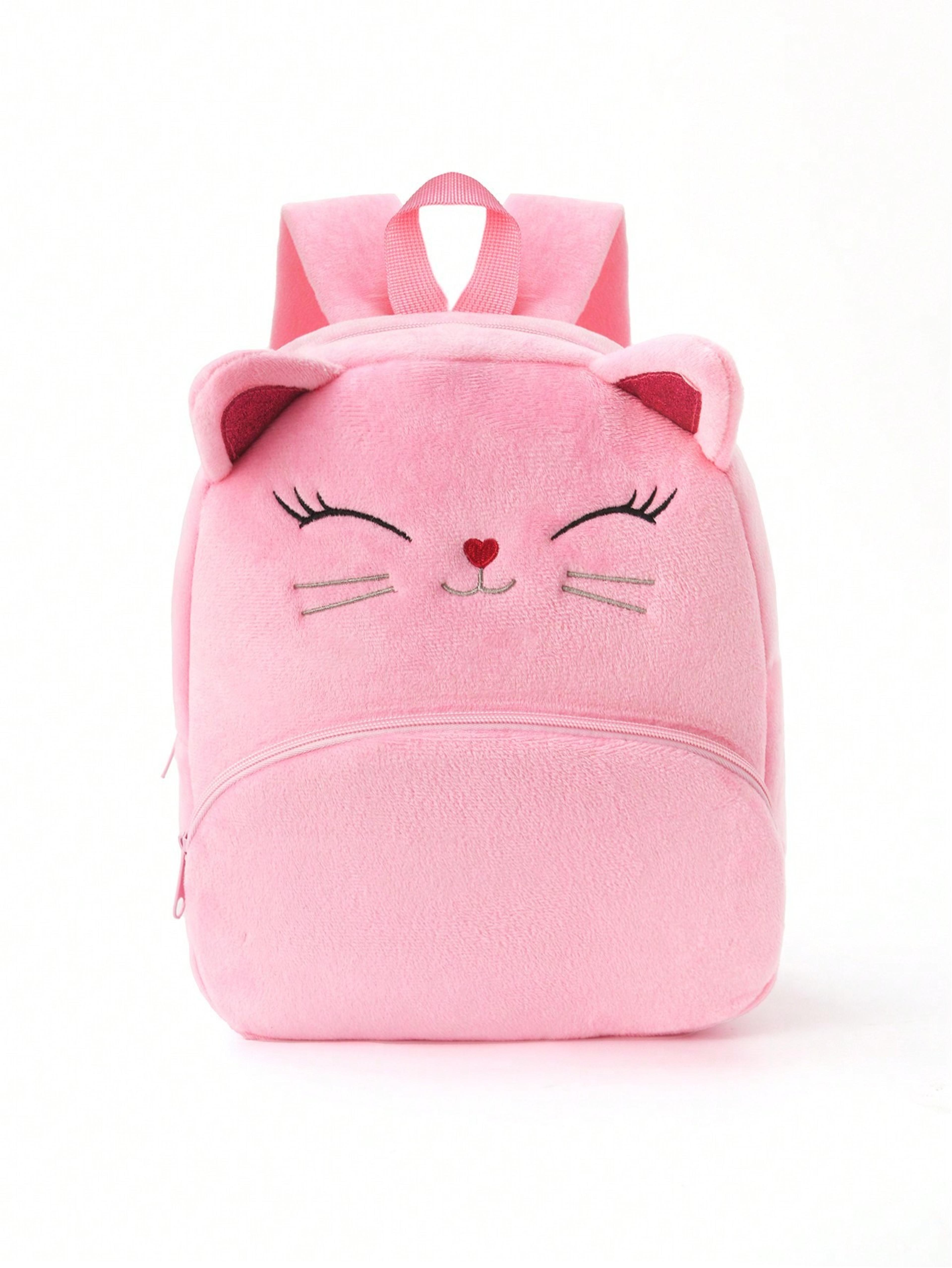 Cute Animal Plush Toddler Backpack Soft Kindergarten Bag For Kids 9