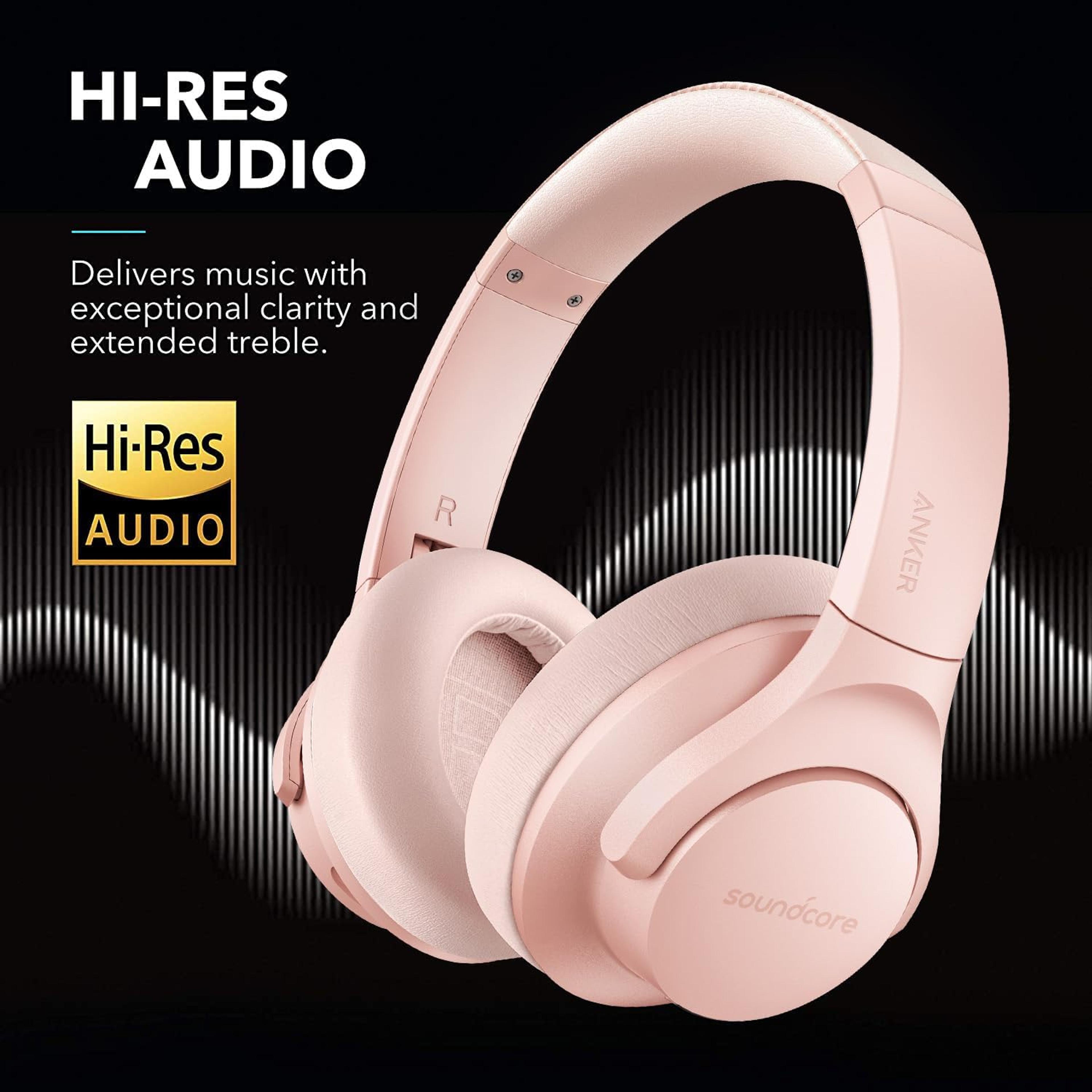Soundcore Anker Life Noise Cancelling Headphones Wireless Over Ear Bluetooth Playtime 3