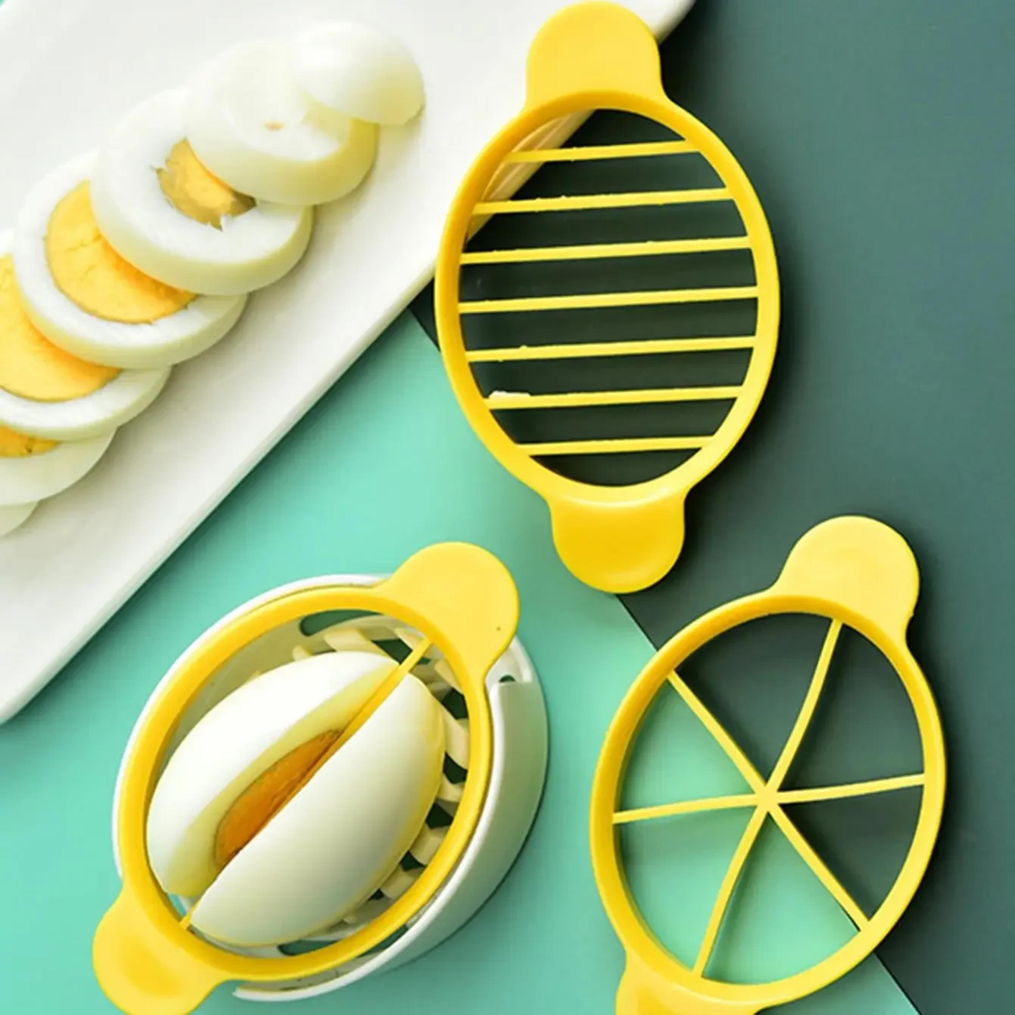 Stainless Steel Egg Slicer Multifunction Kitchen Cutter For Eggs Fruits And Vegetables 2