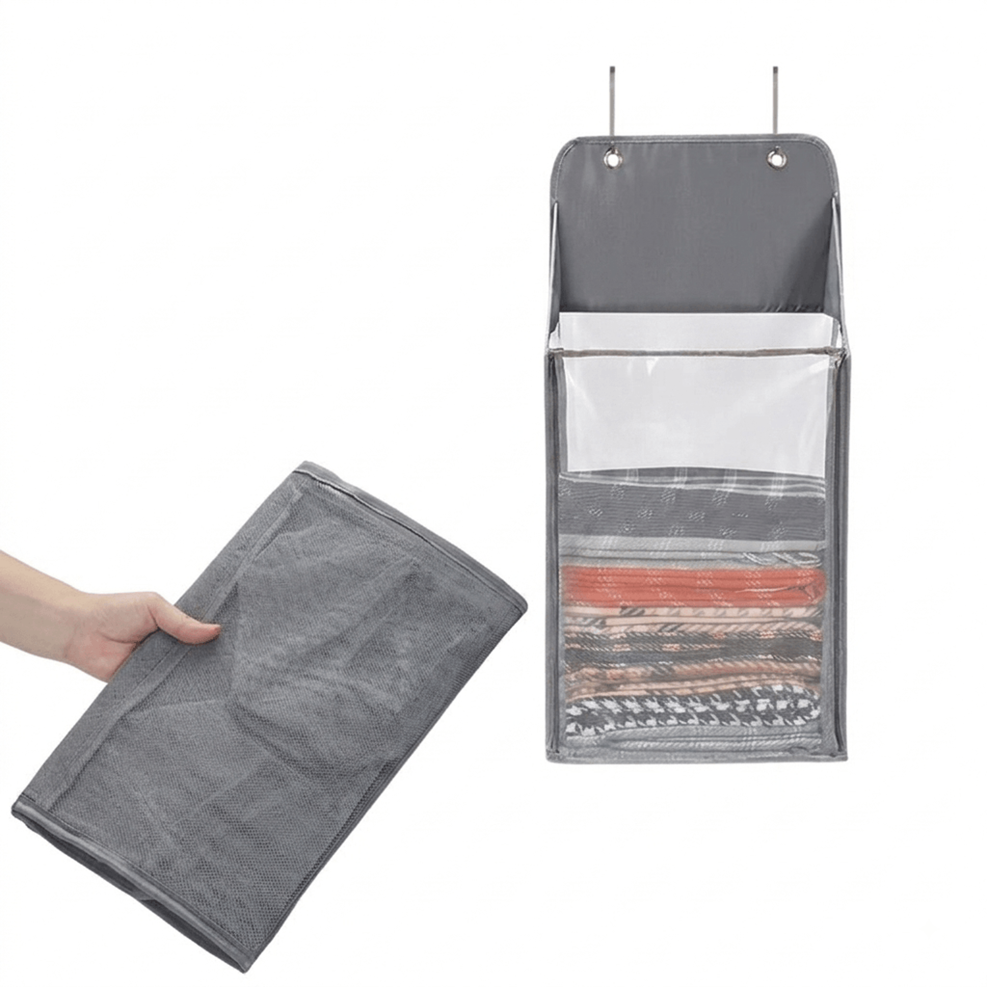 over the door laundry hamper space saving hanging laundry basket with hooks
