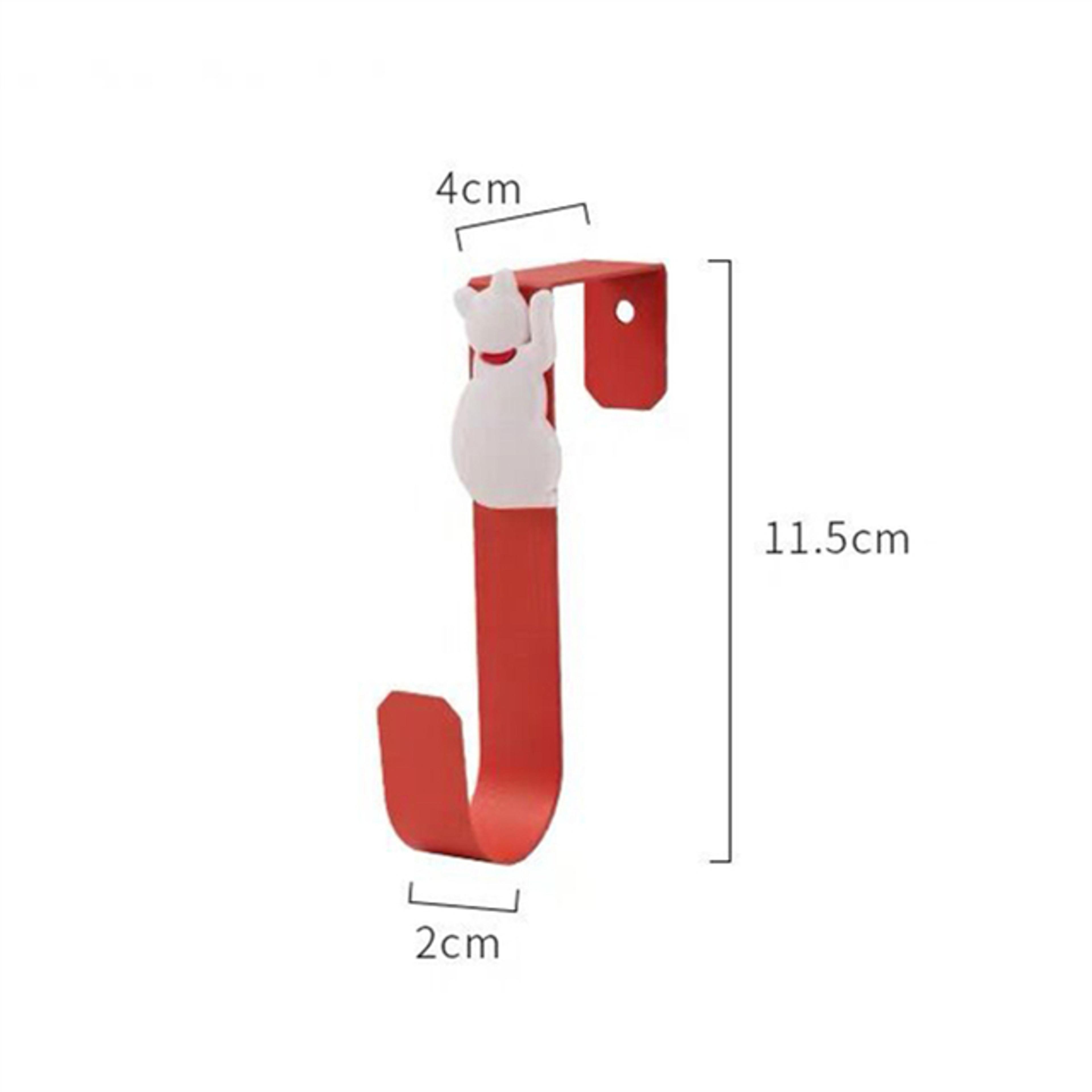 Over Door Hooks With Rubber Organizer For Clothes Towels Hats And Coats 7
