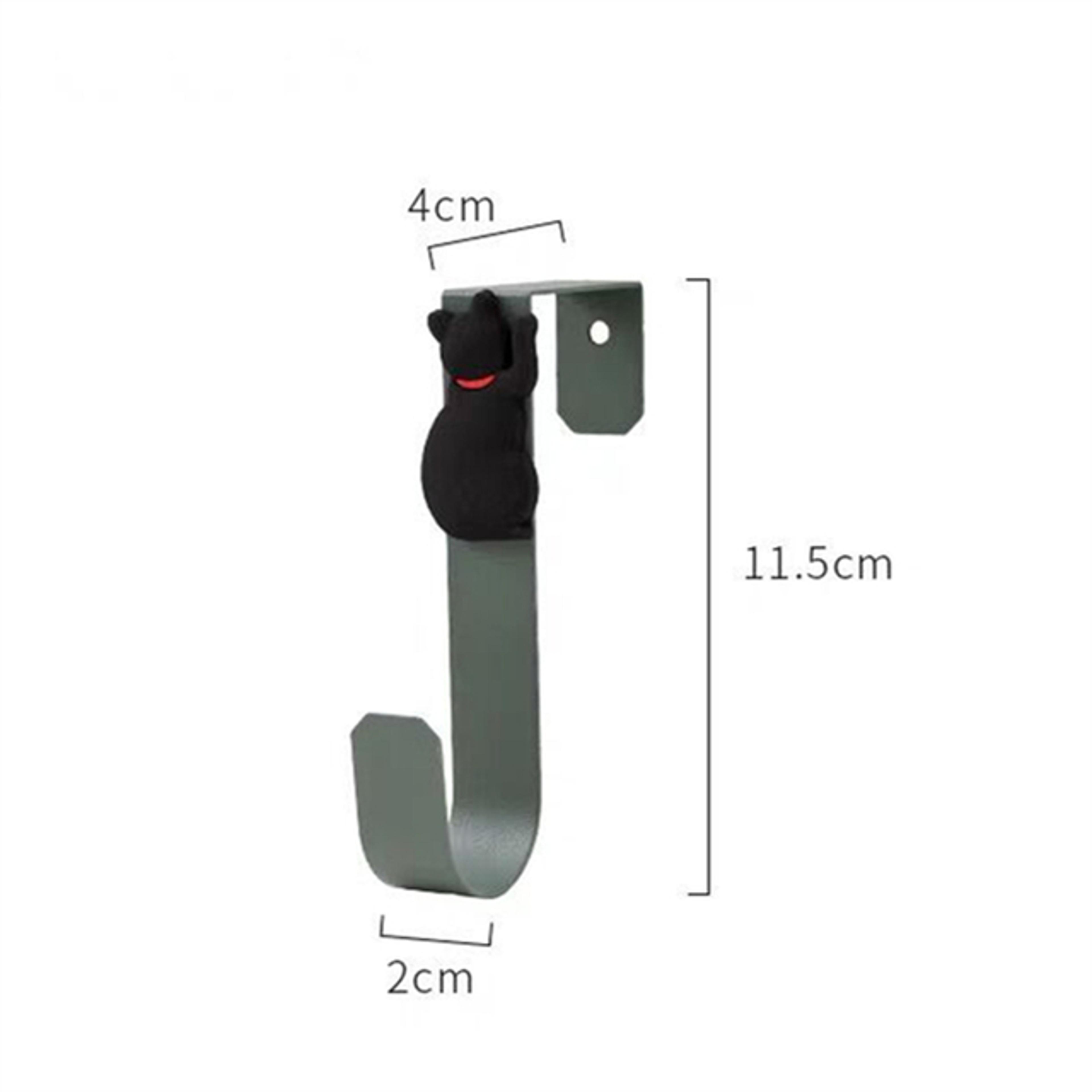 Over Door Hooks With Rubber Organizer For Clothes Towels Hats And Coats 9