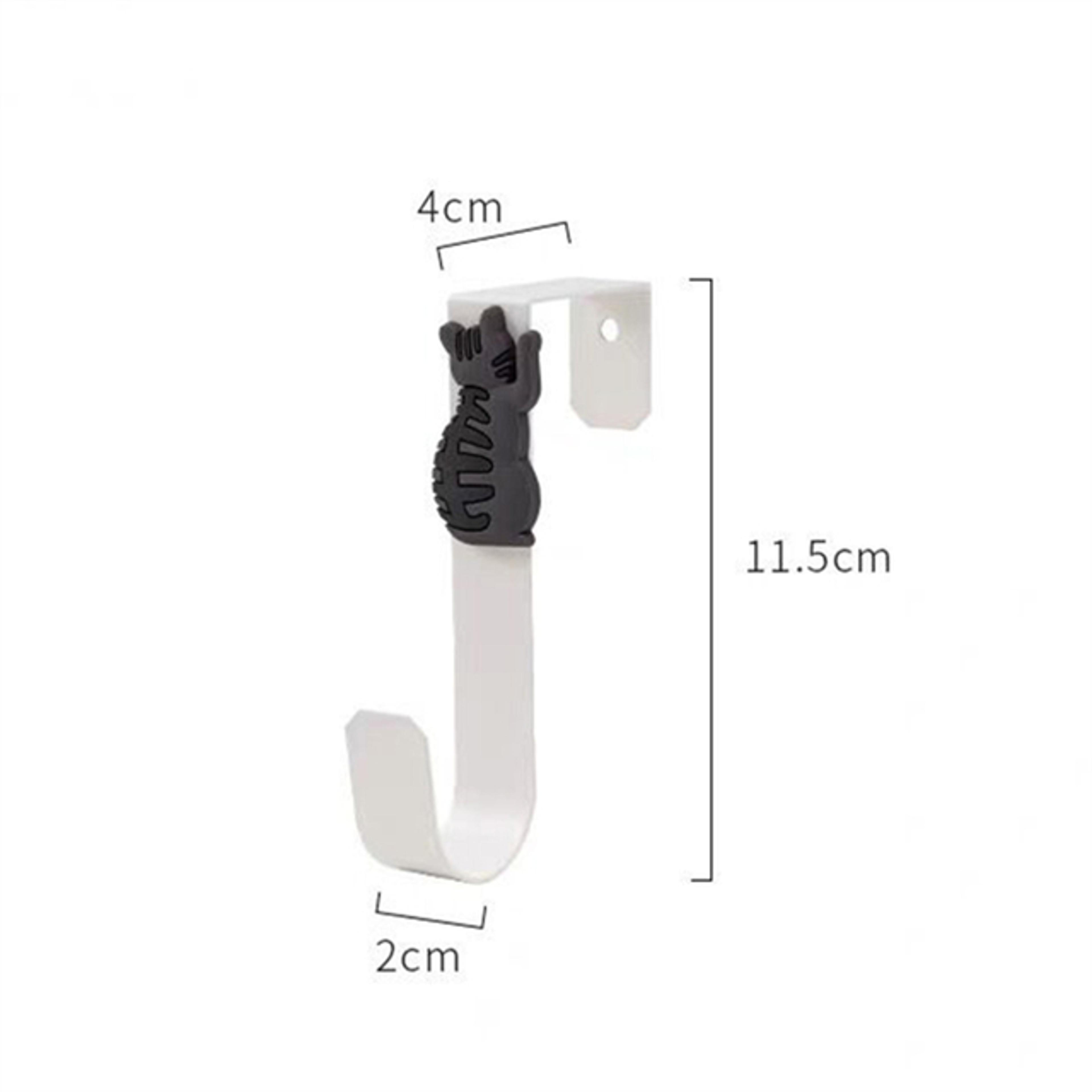 Over Door Hooks With Rubber Organizer For Clothes Towels Hats And Coats 10