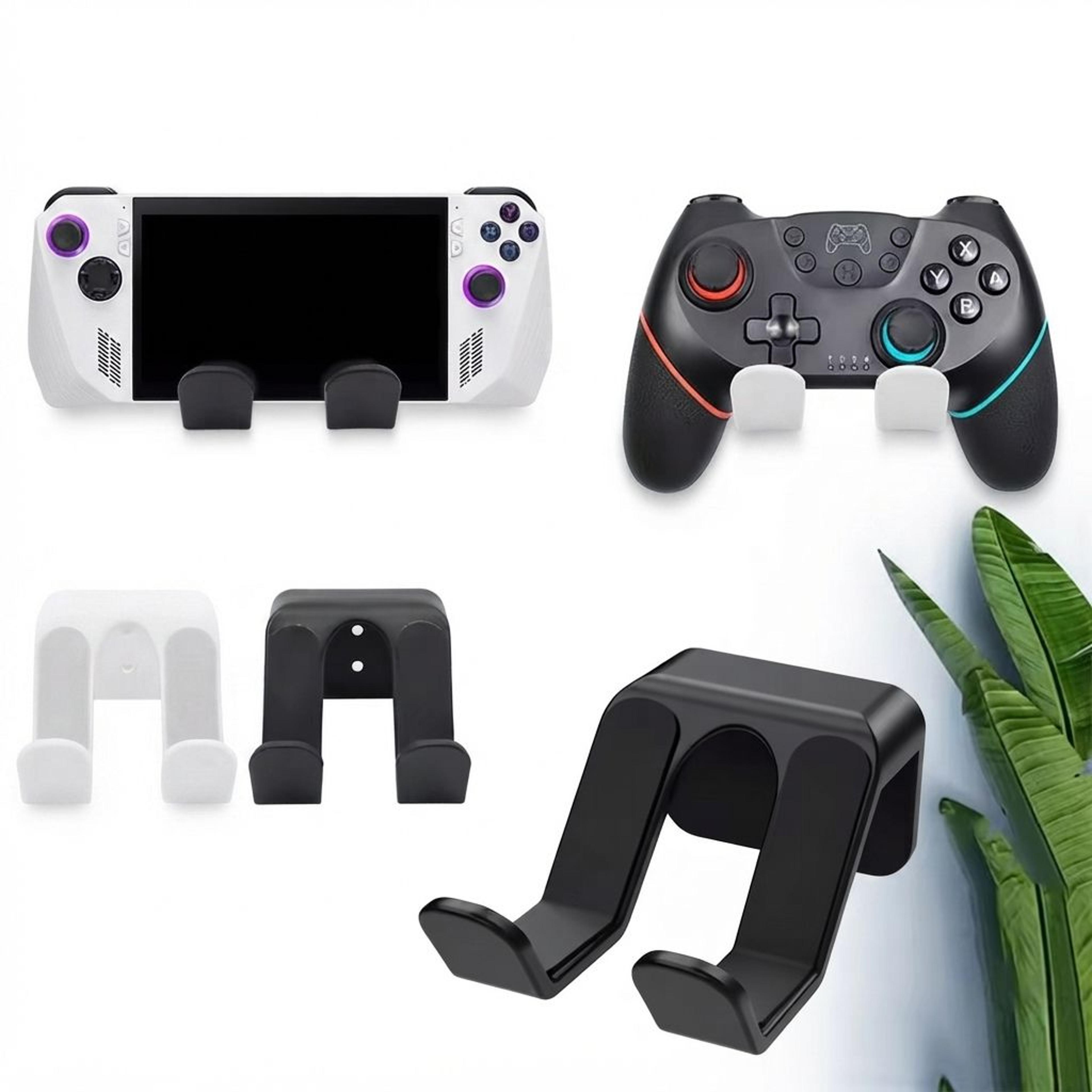 universal game controller headset wall mount holder storage rack for xbox switch accessories