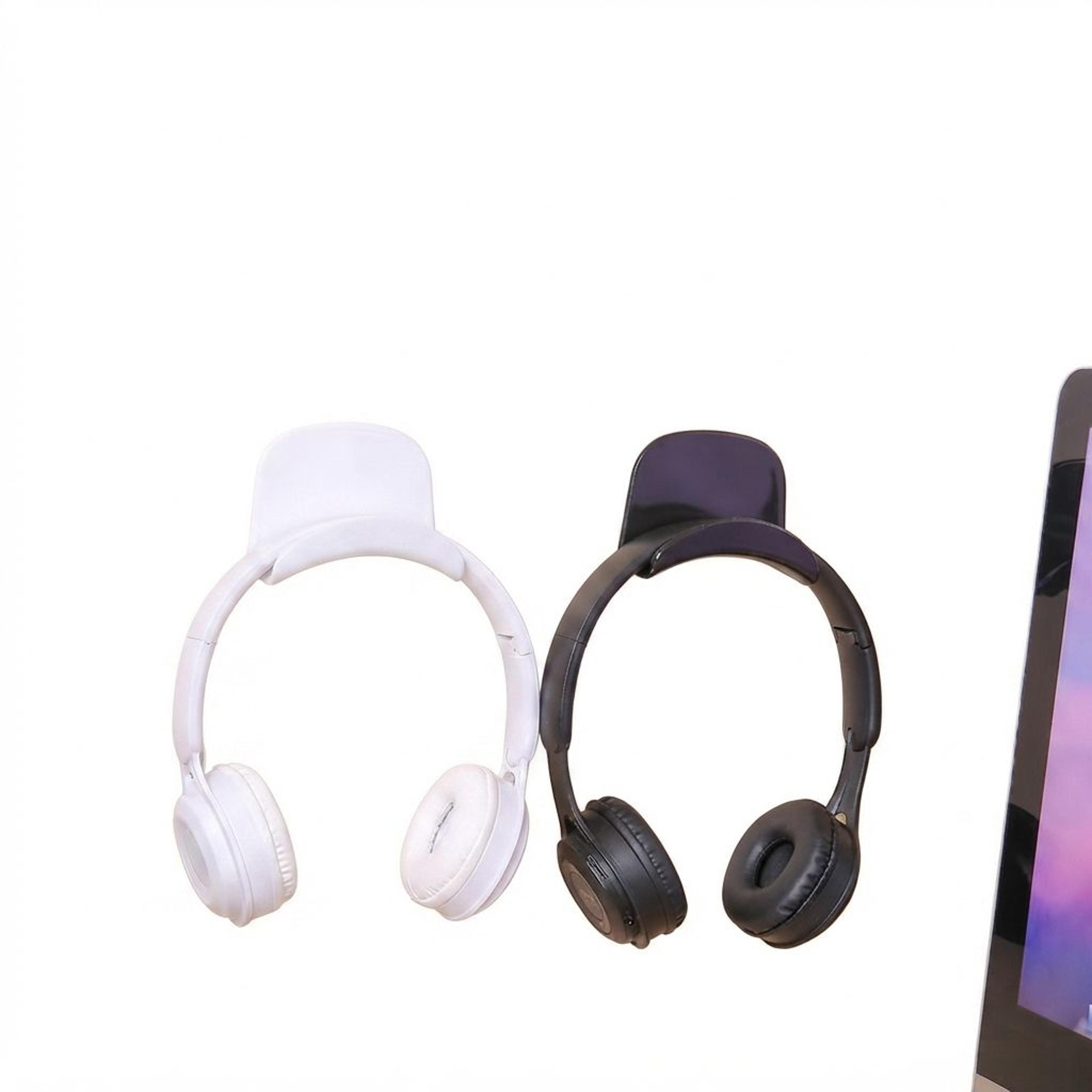 adhesive under desk headphone holder stand wall mount gaming earphone rack