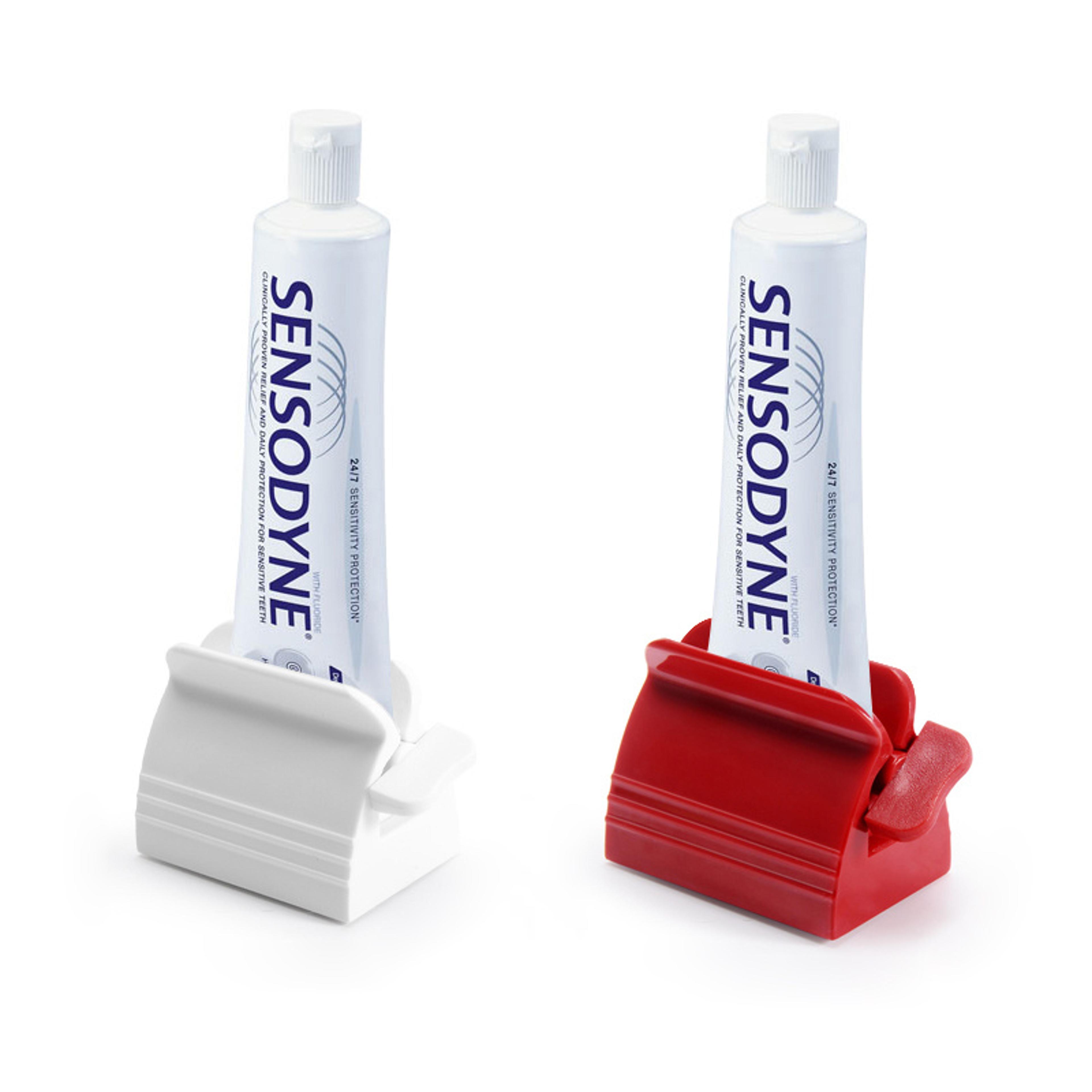 rolling toothpaste dispenser automatic squeezer hygienic bathroom toothpaste holder
