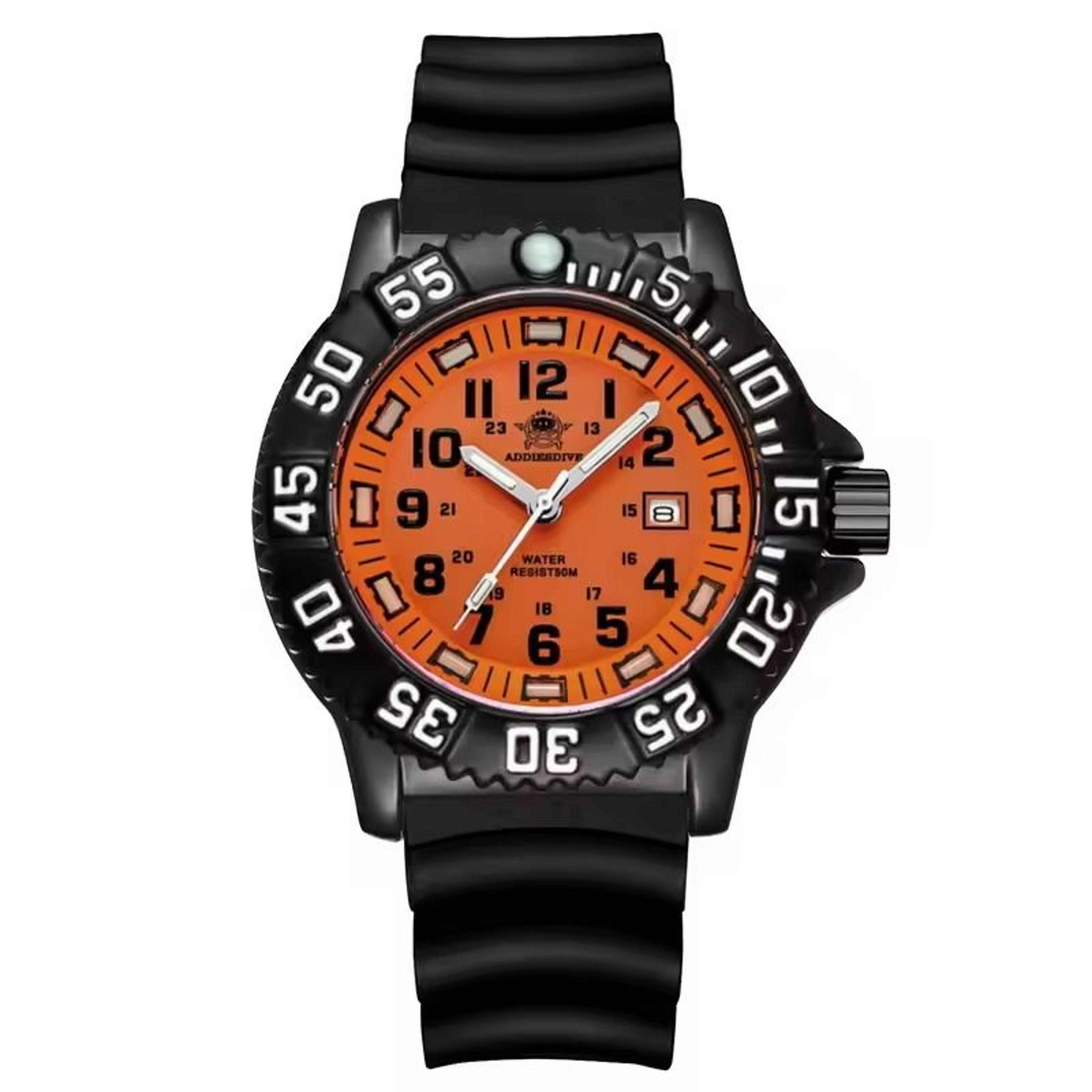 luxury mens military luminous watch waterproof outdoor sport quartz watch