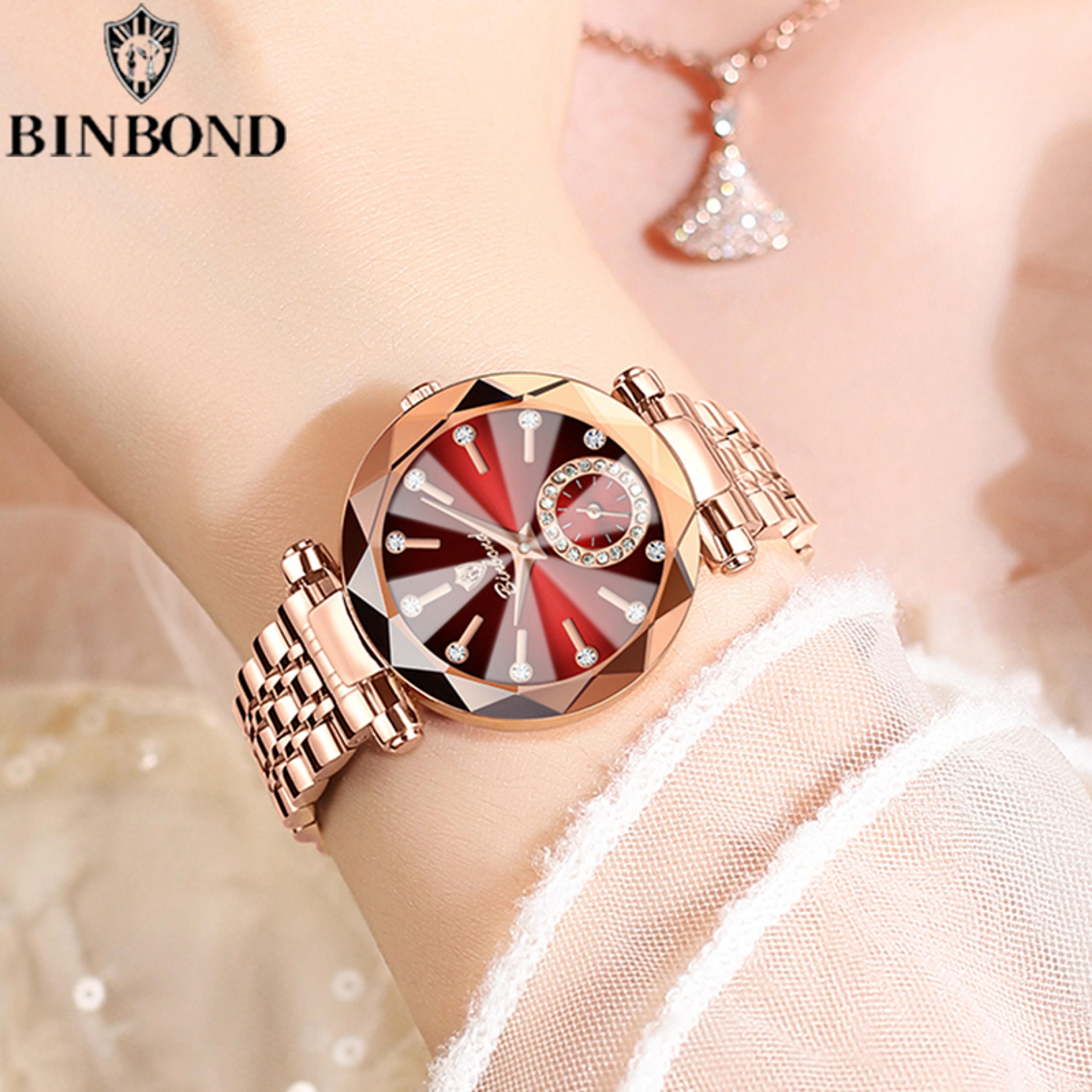 Heart Of The Ocean Inspired Women Quartz Watch Elegant Diamond Waterproof Casual Wristwatch 2