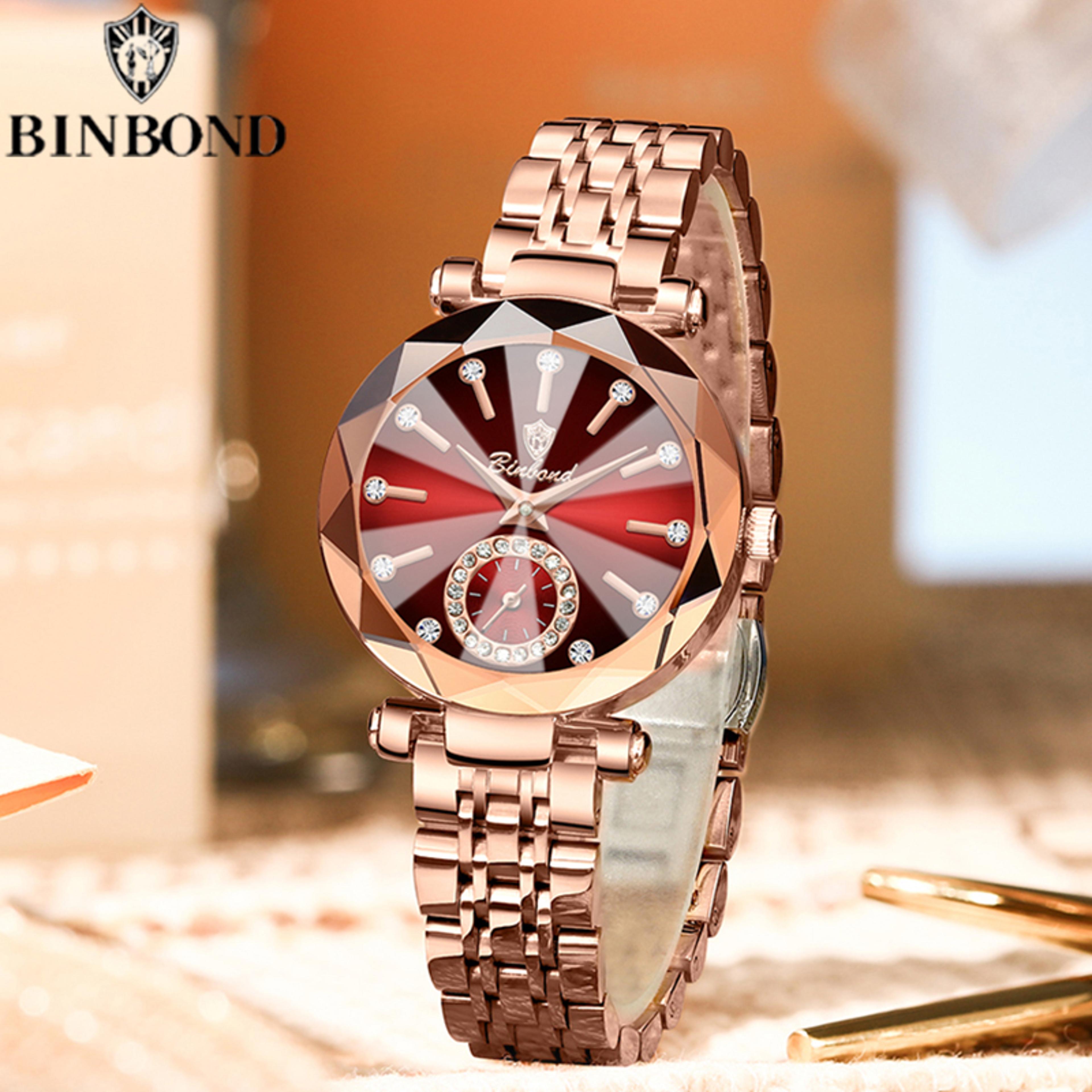 Heart Of The Ocean Inspired Women Quartz Watch Elegant Diamond Waterproof Casual Wristwatch 4