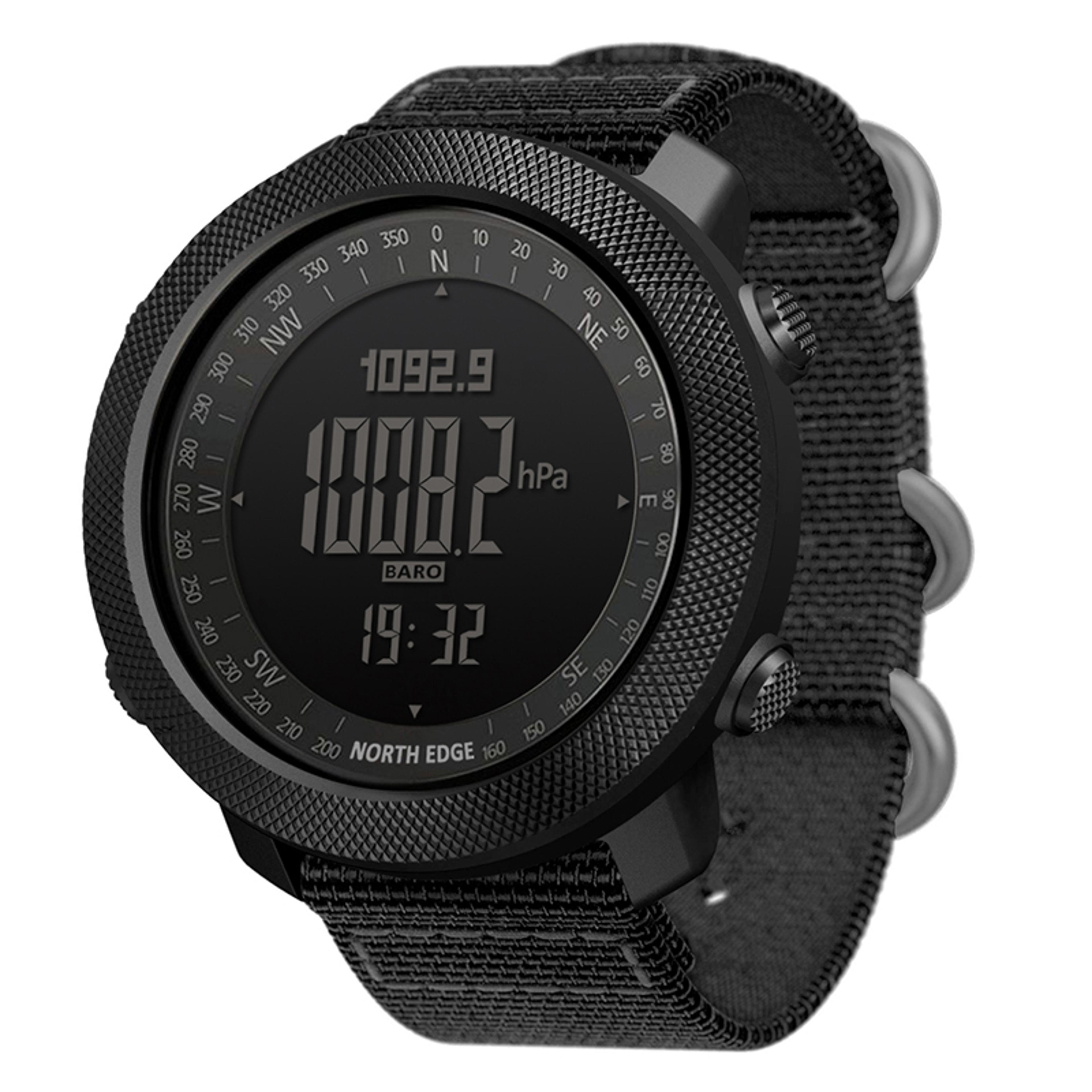 north edge waterproof outdoor sport watch with compass altimeter and barometer
