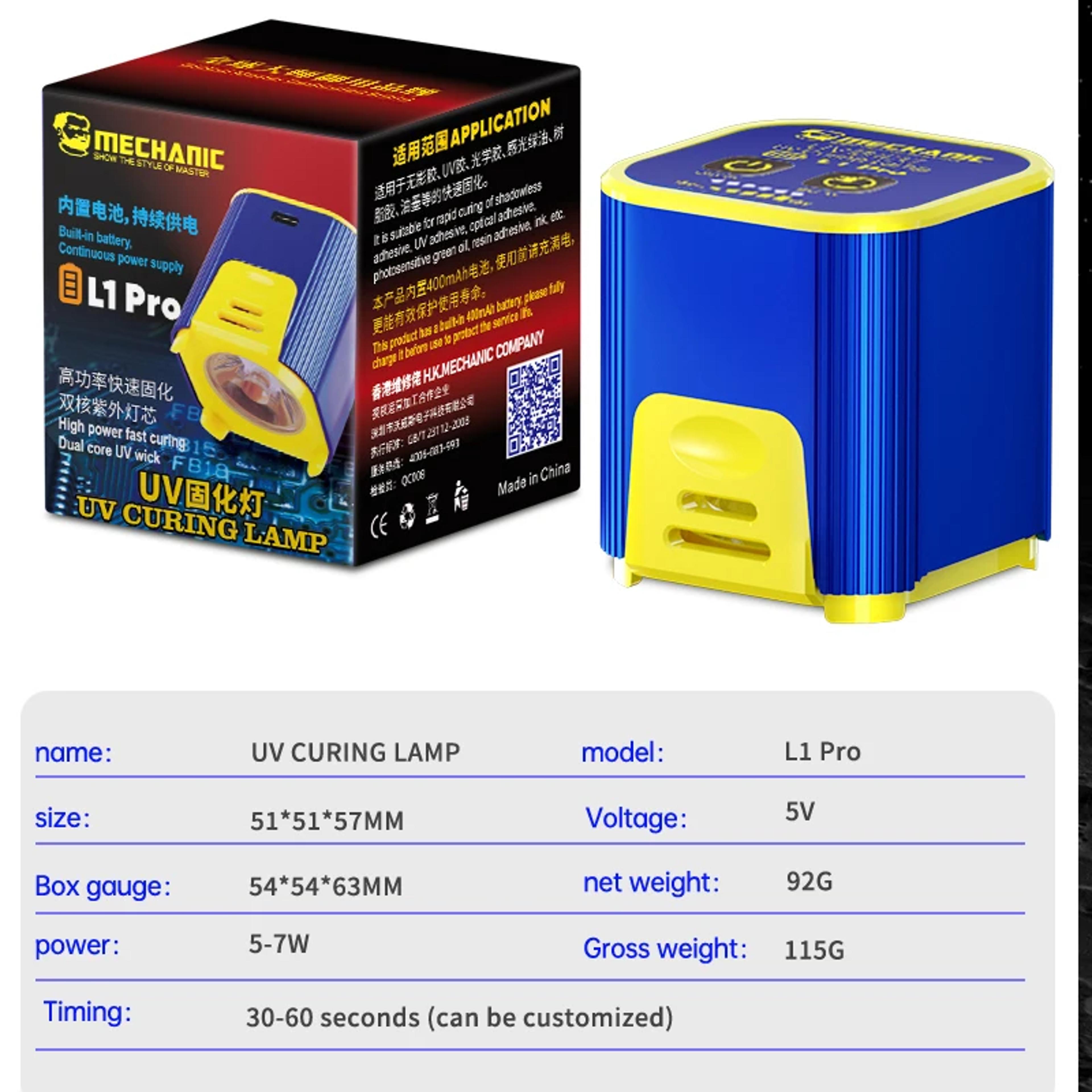 Pro UV Curing Lamp High Power Glue Repair Light For Motherboard Fixing 4