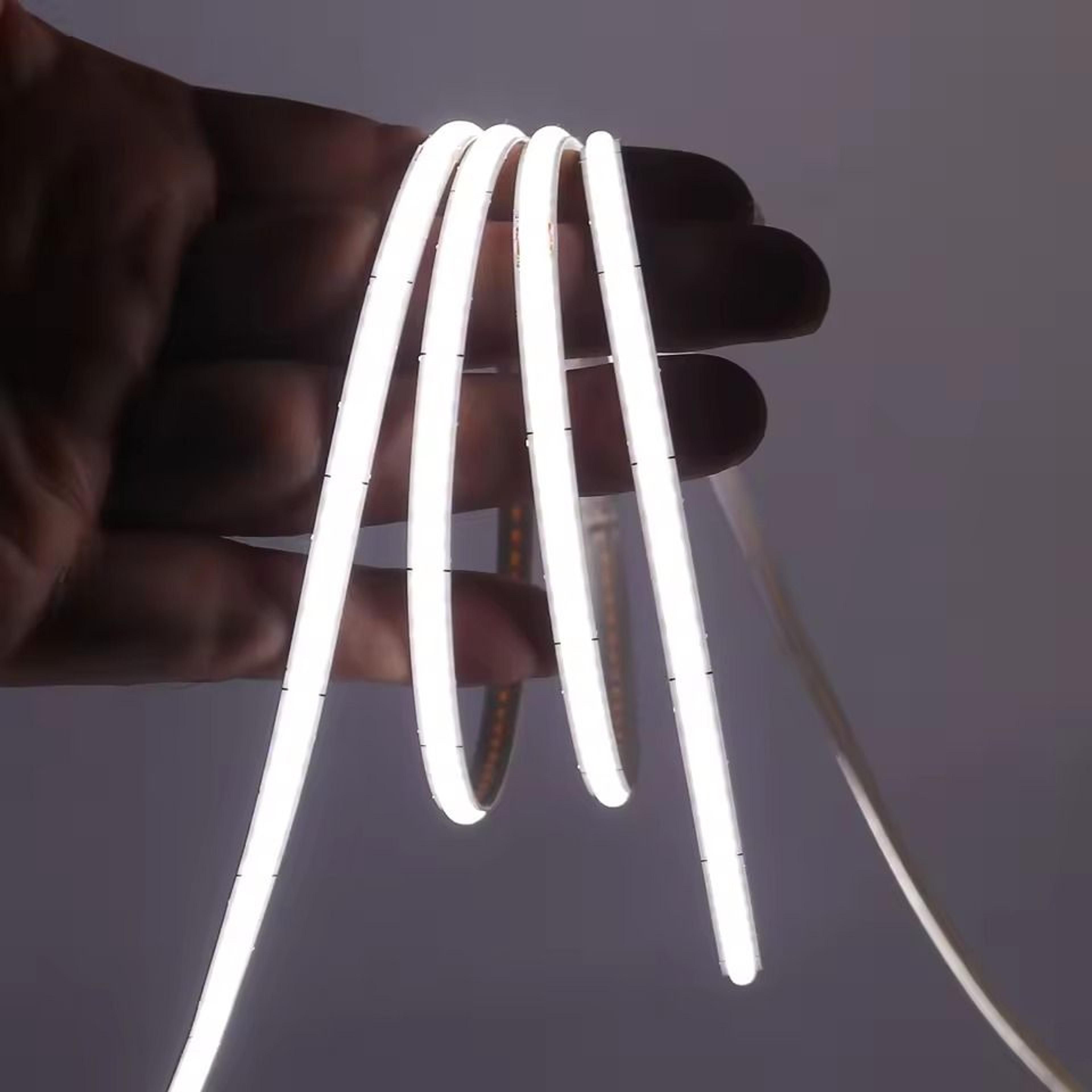 dc usb cob led strip light flexible ribbon for tv backlight home decor
